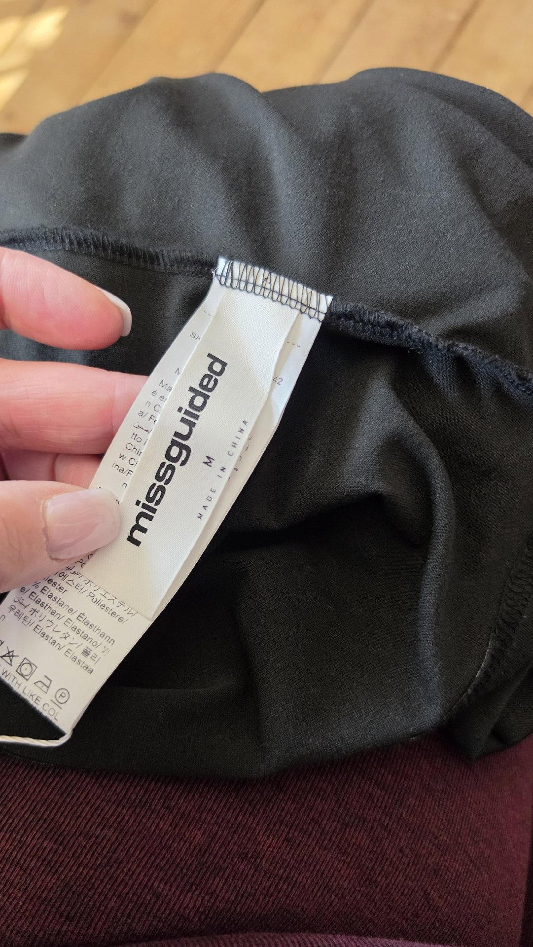 Black One Shoulder Maxi Dress, Missguided, 10, New condition — preloved on SilentSale®