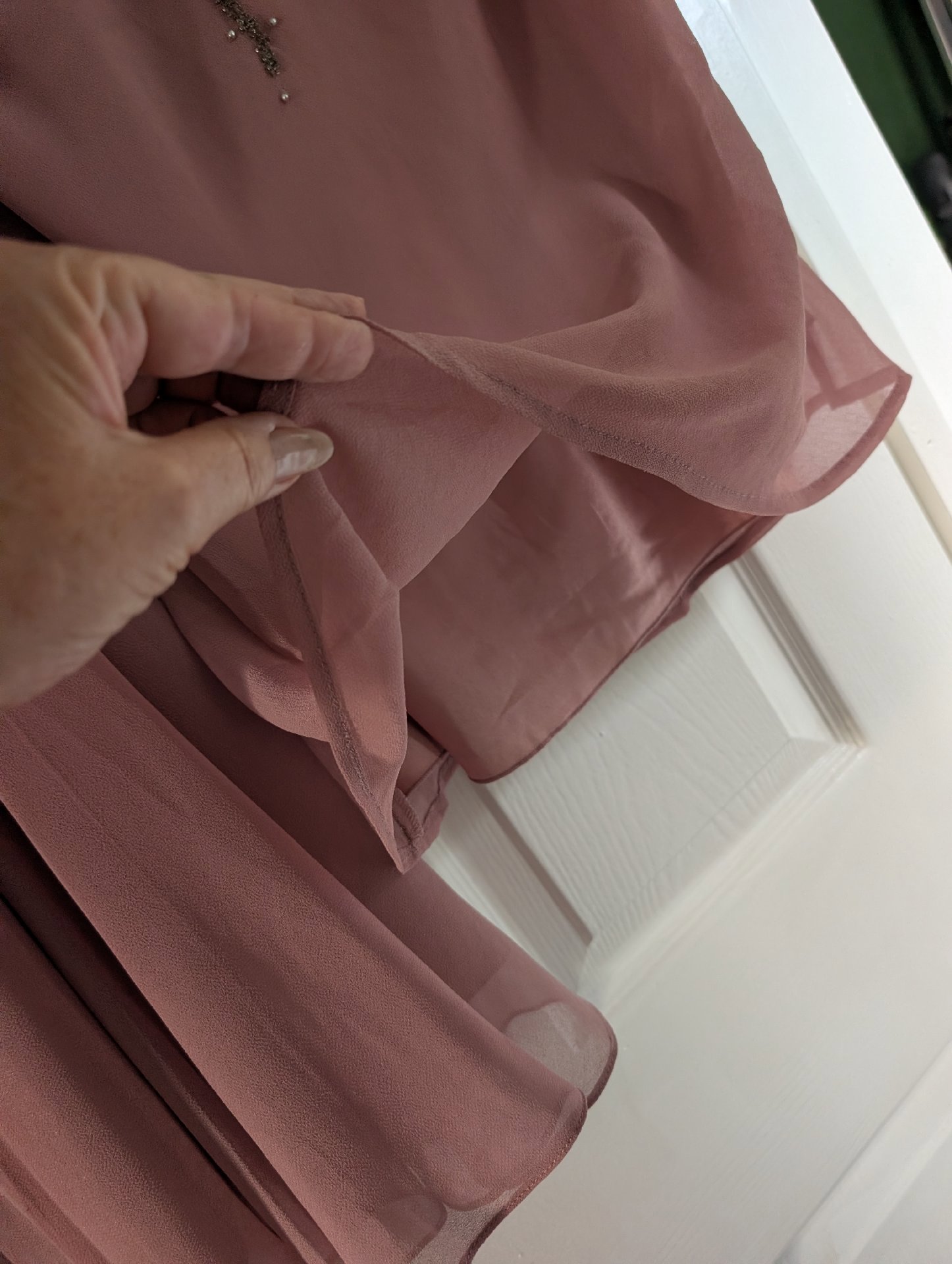 Berkertex Pink Beaded Evening Skirt and Top Set, Berkertex, 18, Excellent condition — preloved on SilentSale®