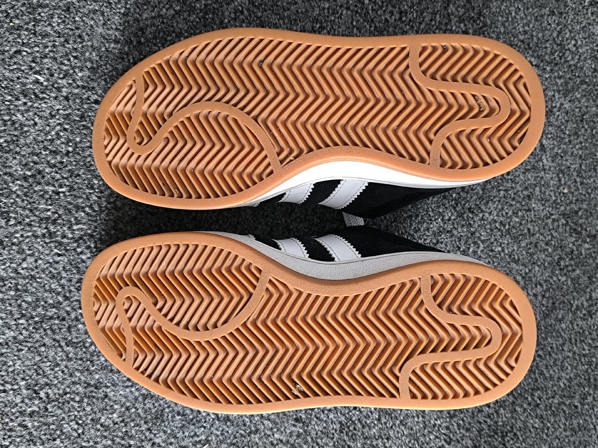 Adidas Campus 00s Black Suede Trainers with White Stripes, Adidas, 4, Good condition — preloved on SilentSale®