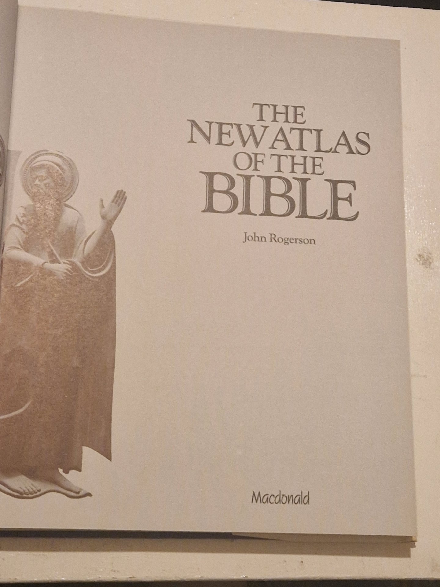 The New Atlas of the Bible by John Rogerson, Atlas, One Size, Excellent condition — preloved on SilentSale®