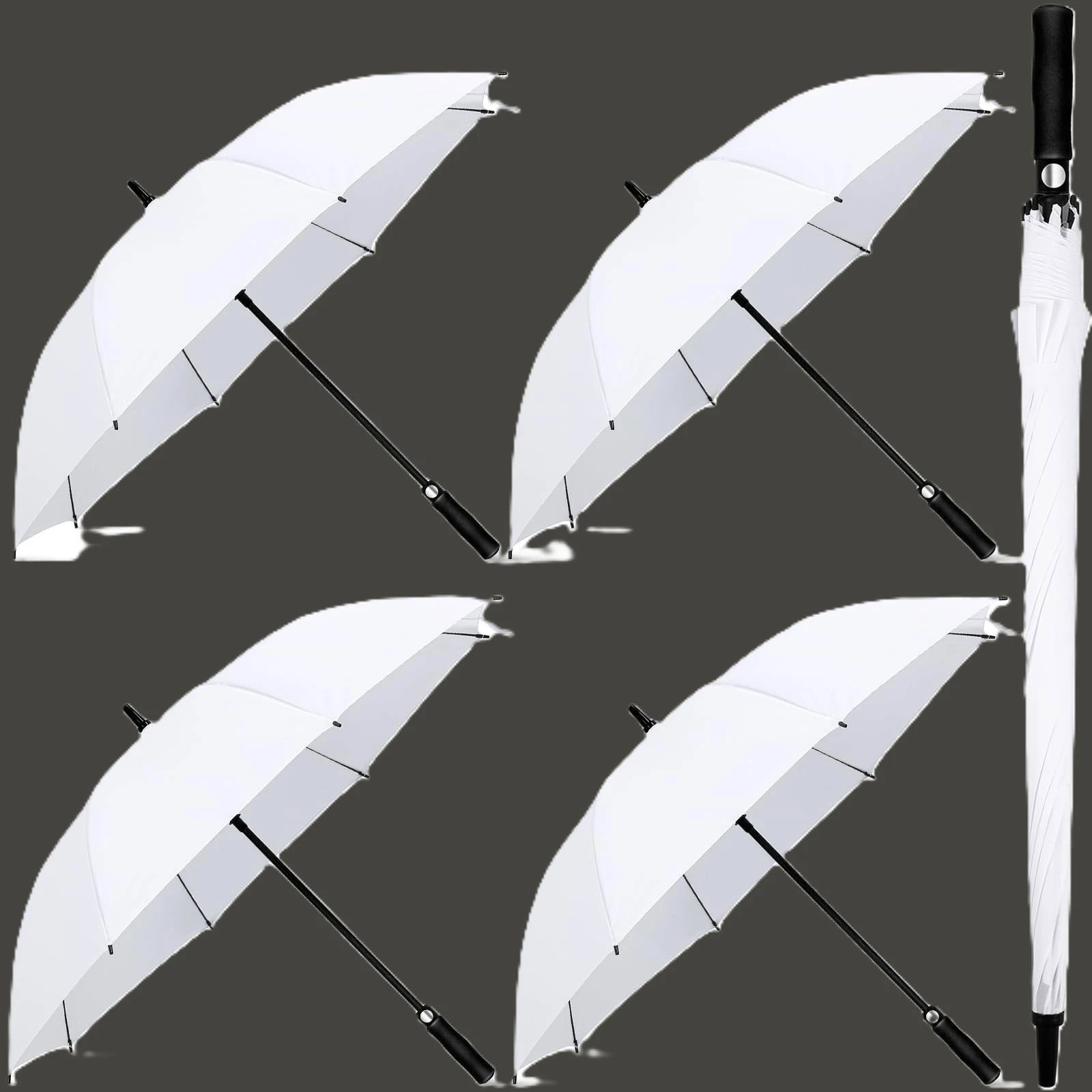 Weewooday large golf umbrella automatic windproof wind vented canopy storm, Storm, One Size, New condition — preloved on SilentSale®