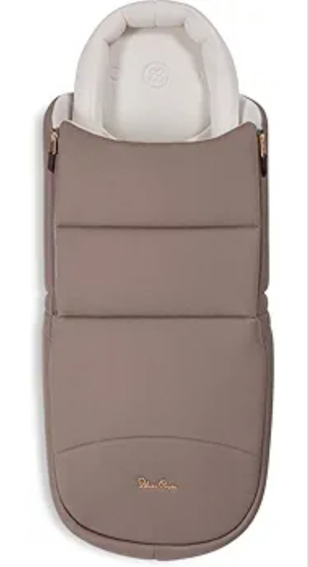 Silver Cross Newborn Pod Footmuff in Taupe, Silver Cross, One Size, Excellent condition — preloved on SilentSale®