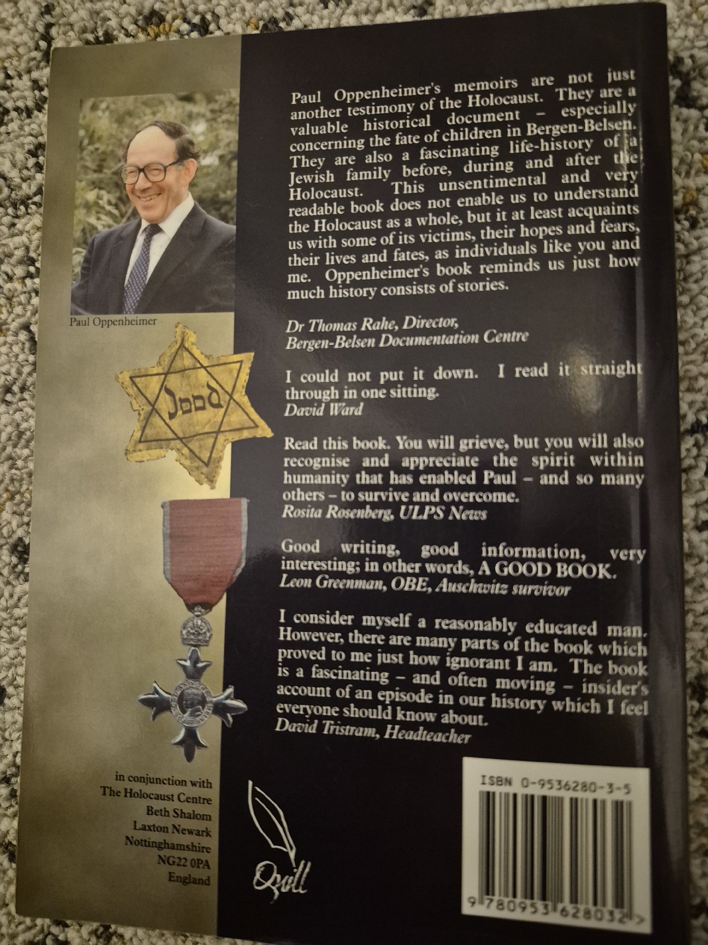 From Belsen to Buckingham Palace by Paul Oppenheimer, Other, One Size, Like New condition — preloved on SilentSale®