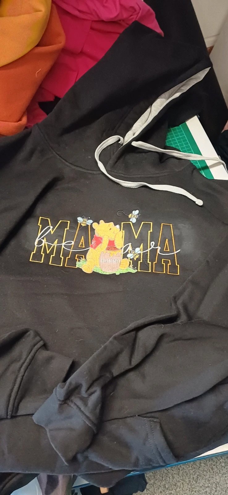 New Mama bear black hoodie, size XL, Unbranded, XL, New condition — preloved on SilentSale®