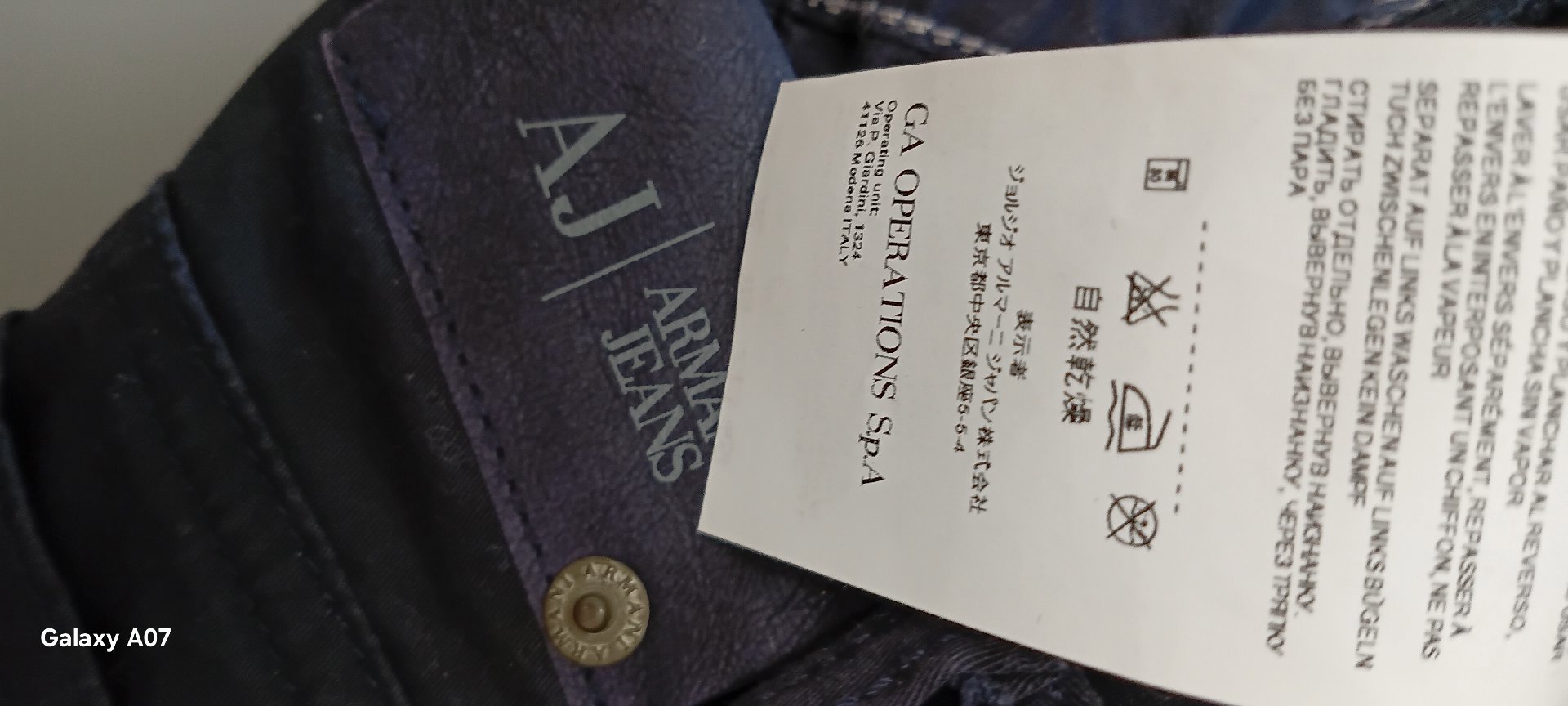 Armani Junior Black Jeans Trousers – Size 4A, Other, 4 years, Like New condition — preloved on SilentSale®
