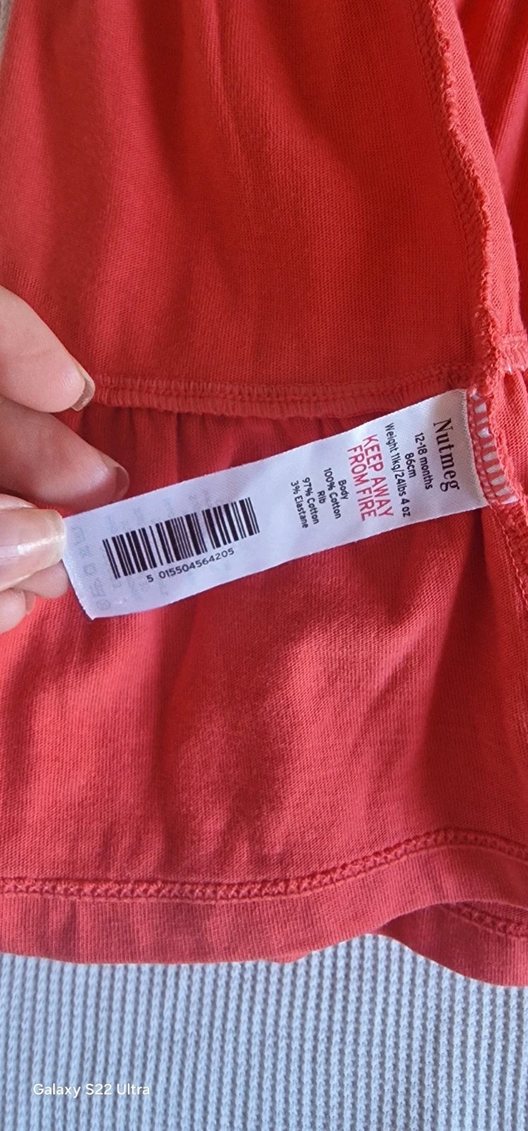 Girls dress, Nutmeg, 12-18 months / 80 cm, Excellent condition — preloved on SilentSale®