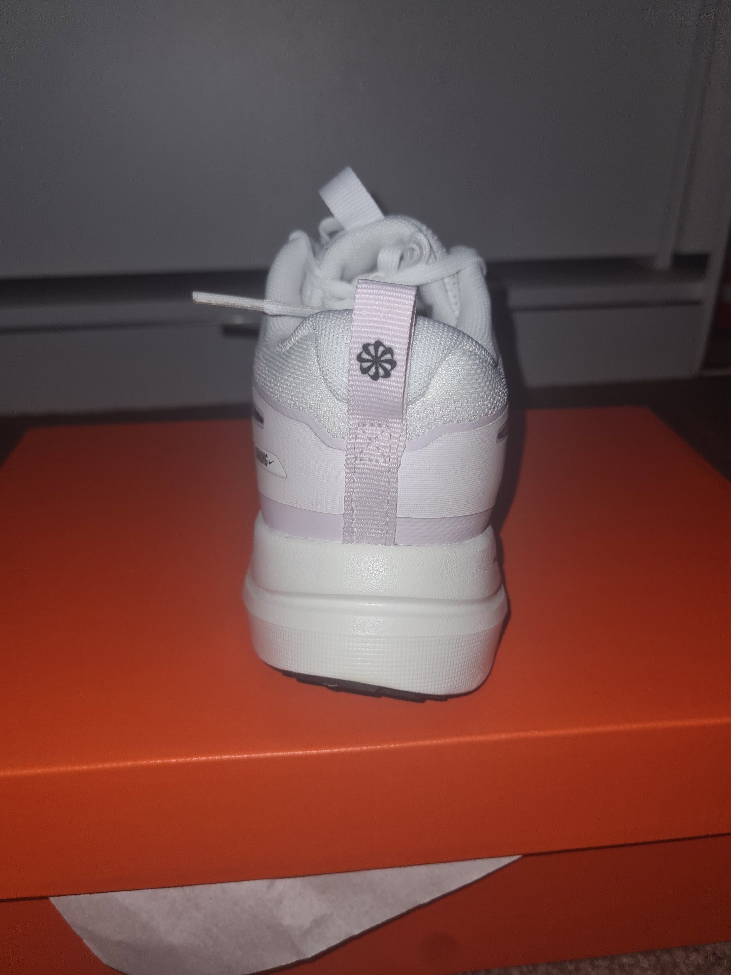 Nike White Trainers – UK 4.5 / EUR 37.5, Nike, 4.5, Excellent condition — preloved on SilentSale®