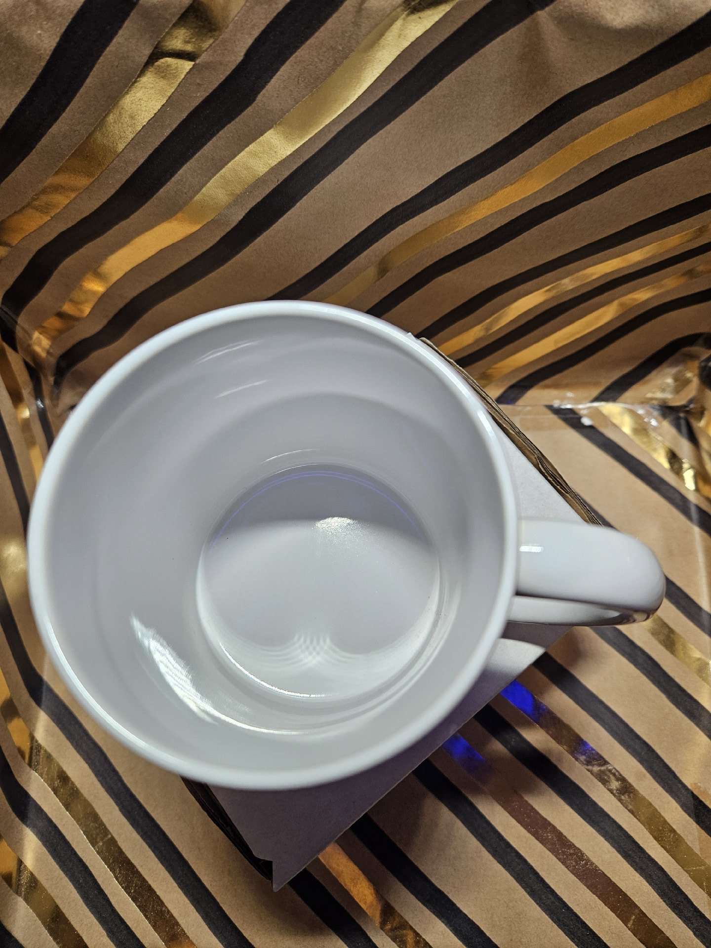 White Ceramic Mug with Family Treasure Quote, Unbranded, One Size, New condition — preloved on SilentSale®