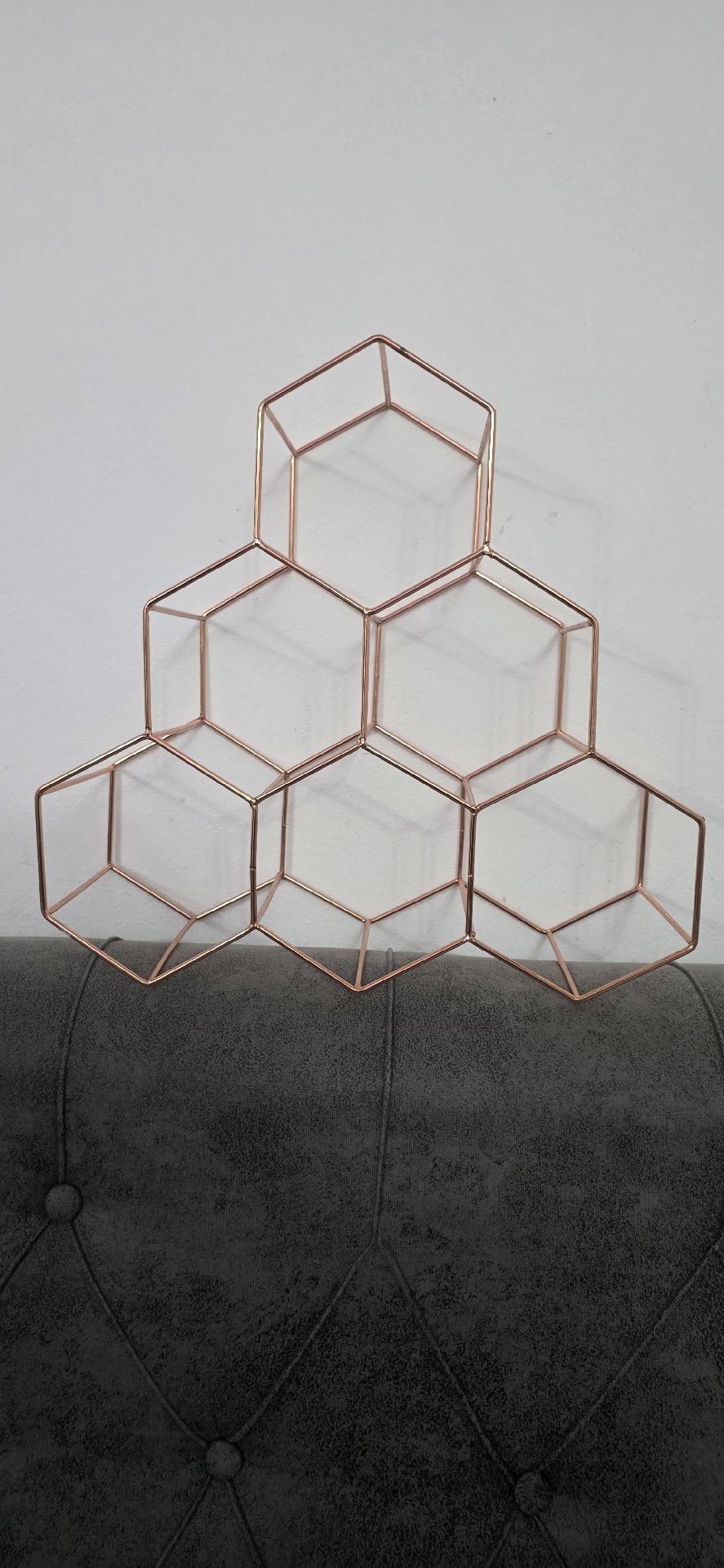 Copper Hexagonal Wall Shelf Unit, Unbranded, One Size, Excellent condition — preloved on SilentSale®
