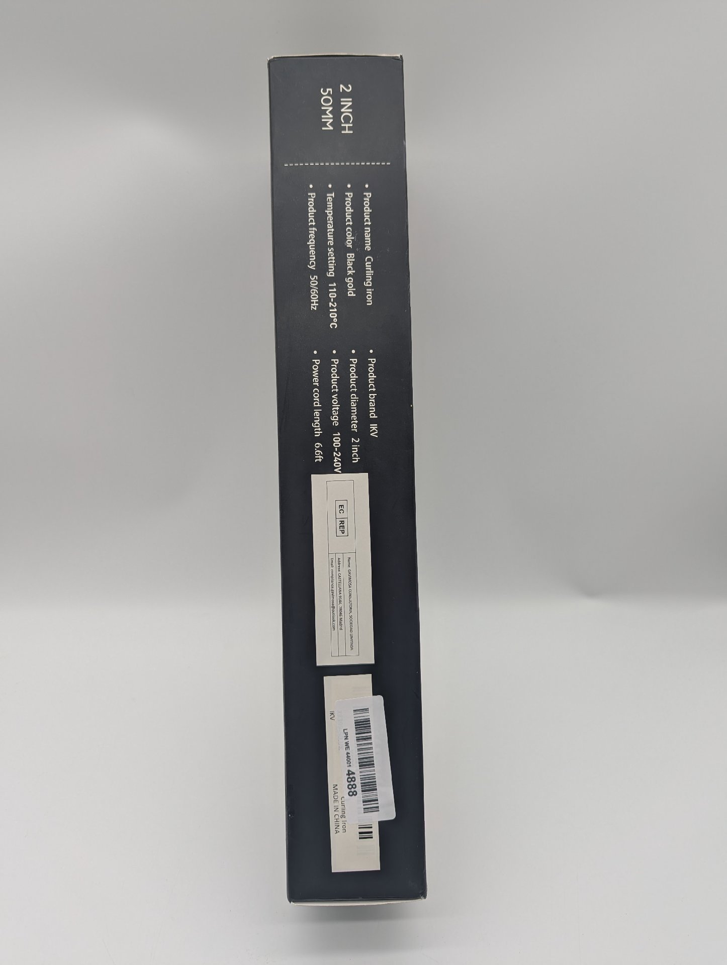JKV Hair Curling Iron with Heat Resistant Glove, Jkv, 2 Inch / 50mm, New condition — preloved on SilentSale®