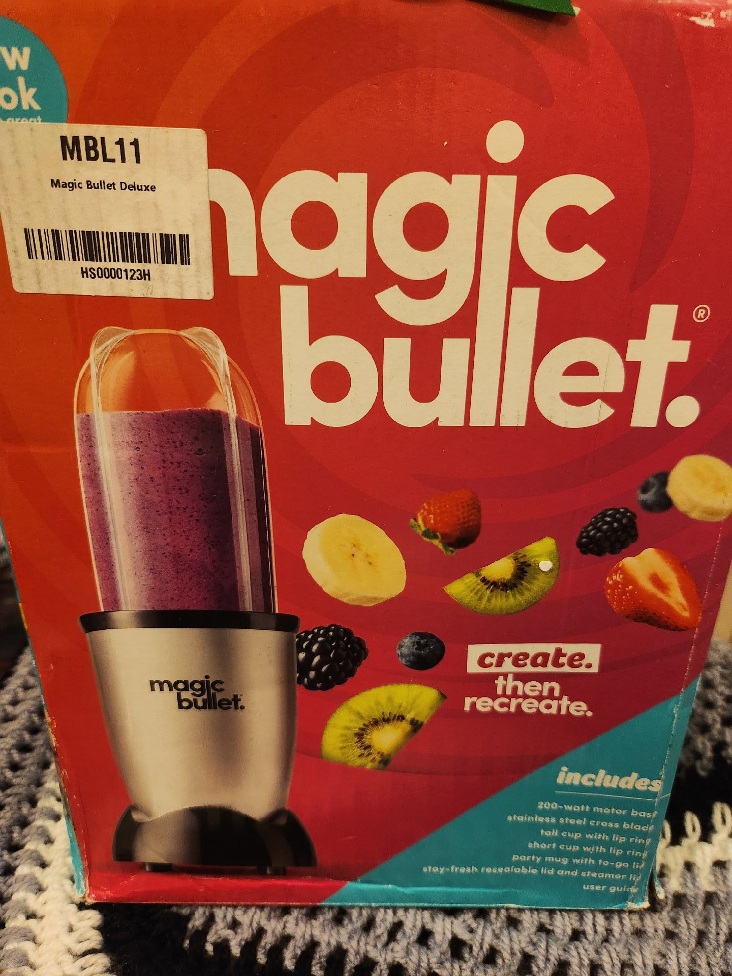 Magic Bullet Deluxe Blender Set, Magic Bullet, Medium, Good condition — preloved on SilentSale®