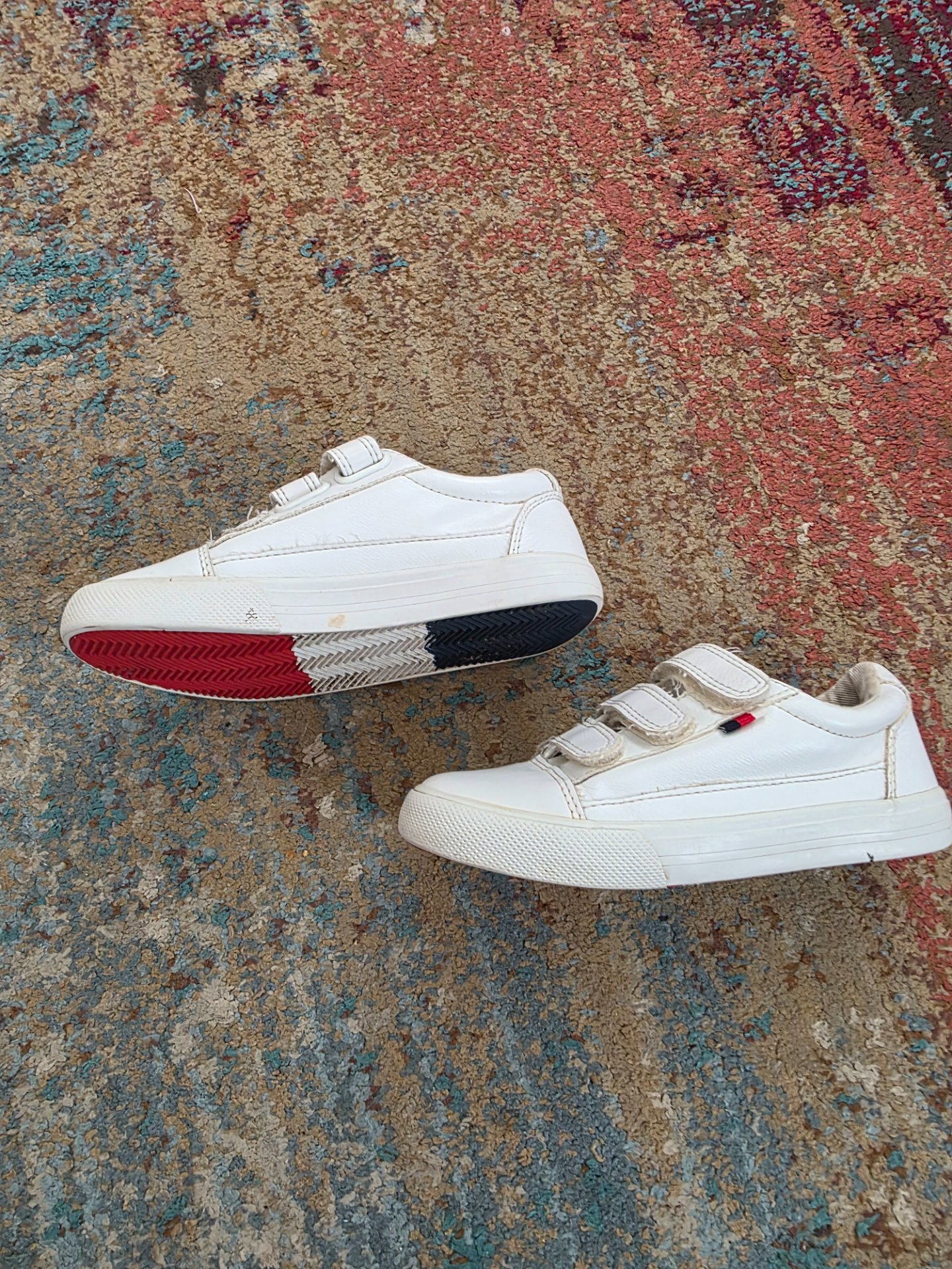 Next White Velcro Strap Trainers – UK Size 10, Next, 10, Good condition — preloved on SilentSale®