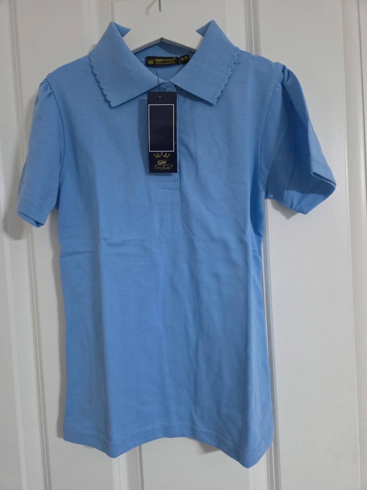 2 x Girls/Kids Short Sleeve Polo Shirt (Age 8-9), Amazon, 8 years, New condition — preloved on SilentSale®