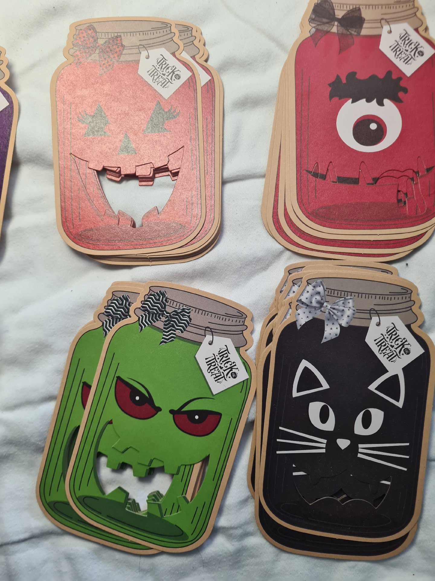 Halloween Mason Jar Cards with Gift Bags - 50pcs, Other, One Size, New condition — preloved on SilentSale®