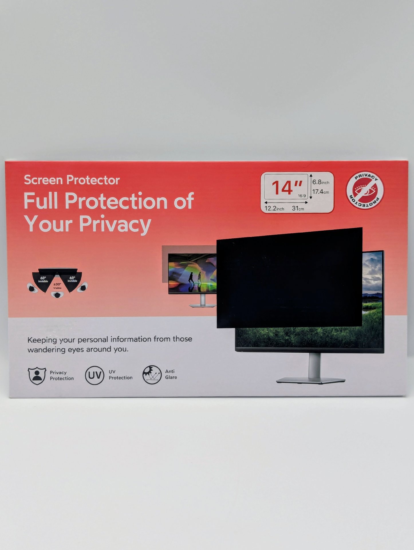 Privacy Screen Protector for 14 Inch Monitor, Unbranded, 14 inch, New condition — preloved on SilentSale®