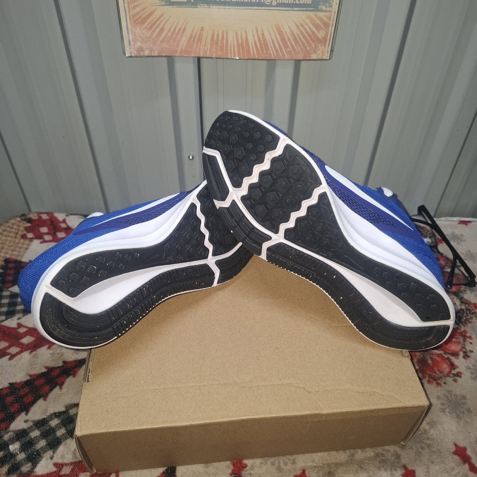 Nike Blue Kids Trainers UK 4 / US 4.5Y, Nike, 5, Excellent condition — preloved on SilentSale®