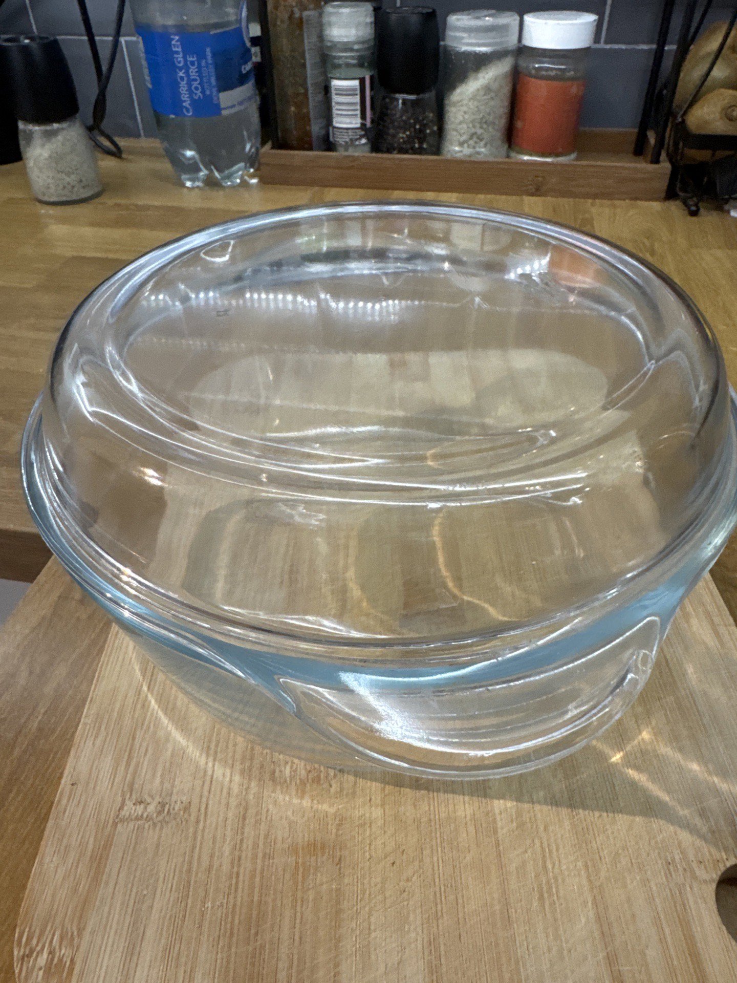 Glass Ovenproof Casserole Dish with Lid, Pasabahce, One Size, Excellent condition — preloved on SilentSale®