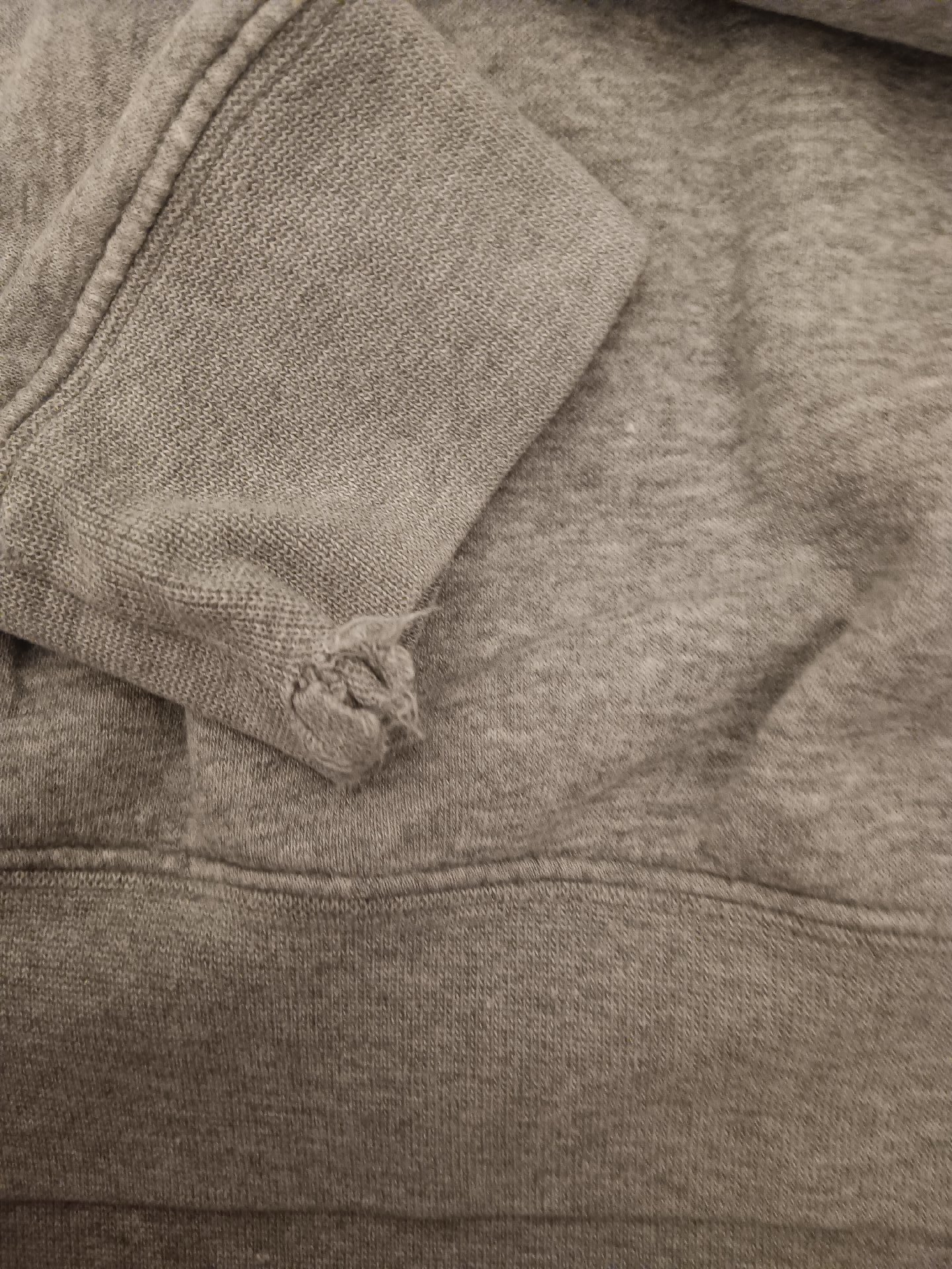 Nike Grey Fleece Hoodie — Size S, Nike, S, Good condition — preloved on SilentSale®