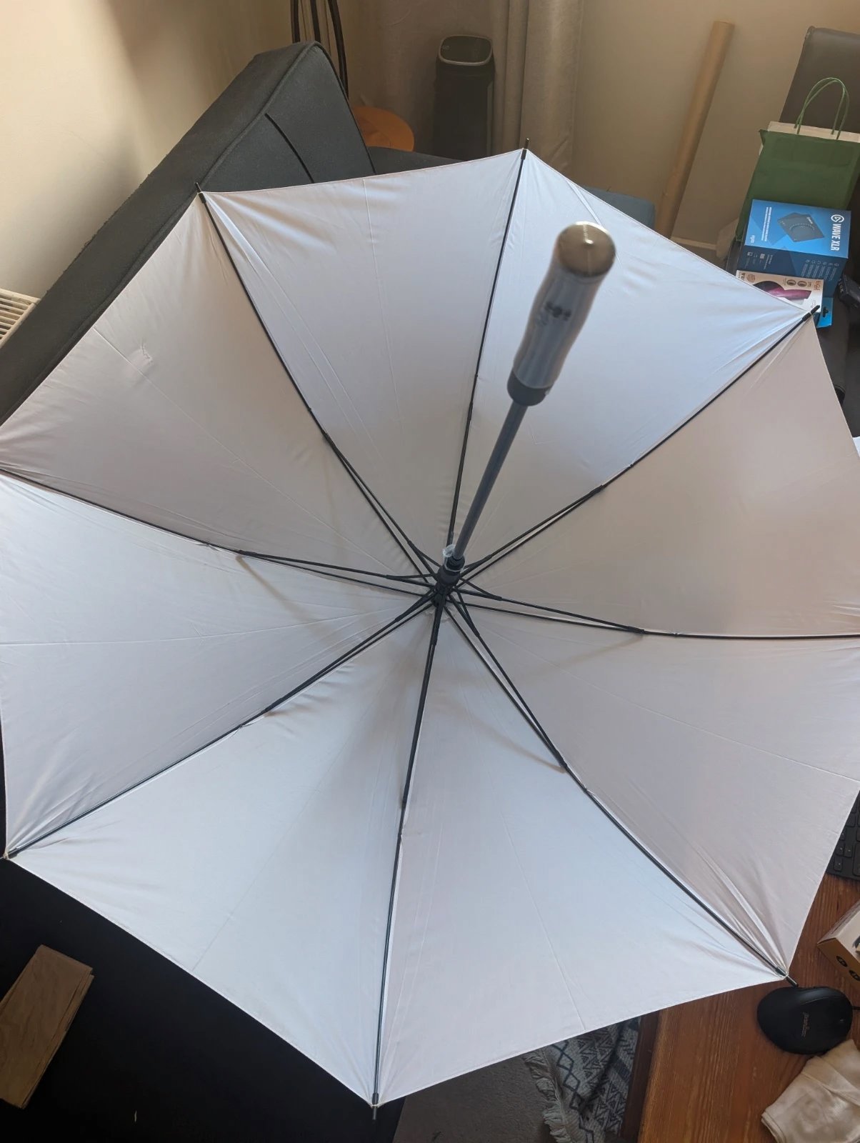 Weewooday large golf umbrella automatic windproof wind vented canopy storm, Storm, One Size, New condition — preloved on SilentSale®