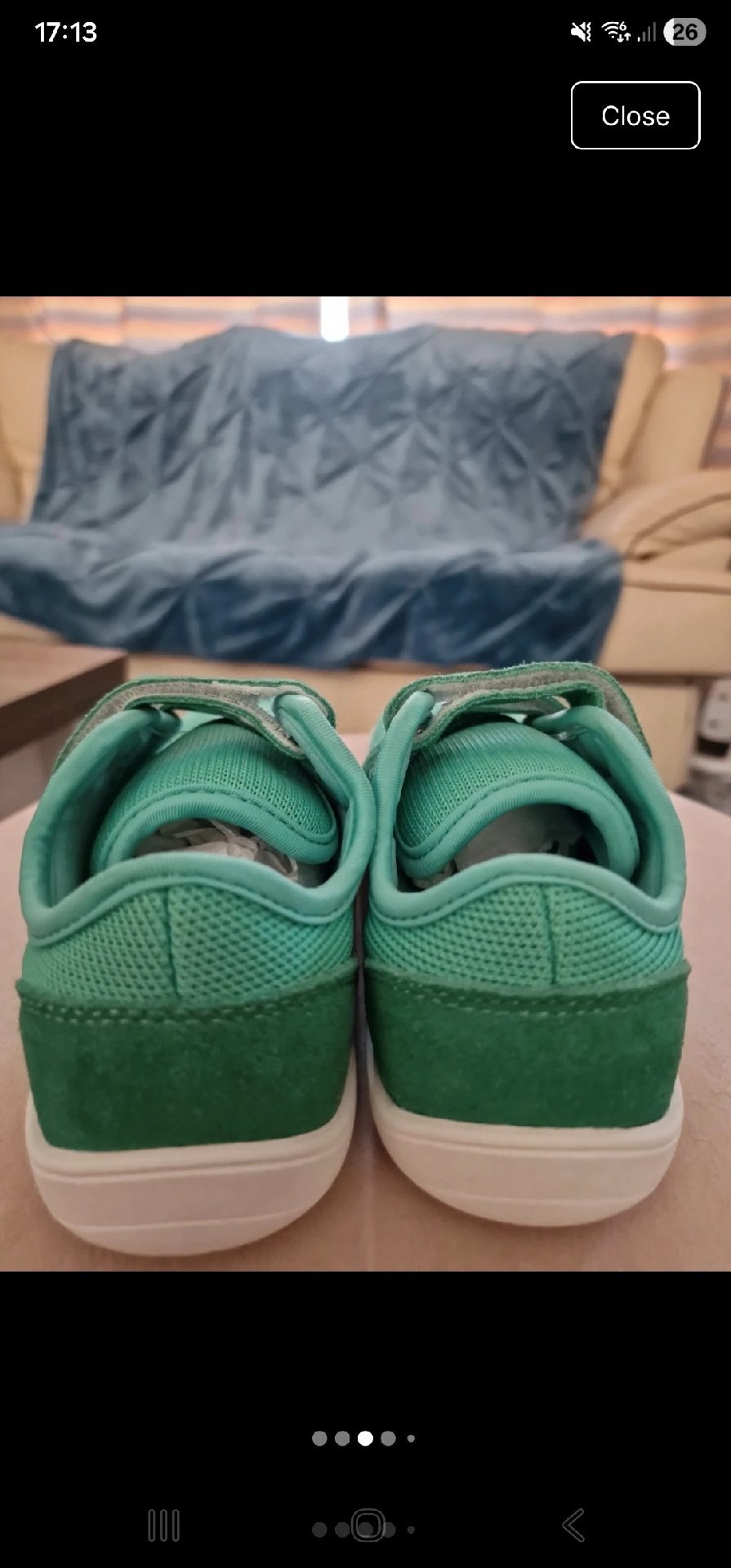 Hobibear Green Kids Velcro Trainers – Size 30, Hobibear, 30, New condition — preloved on SilentSale®