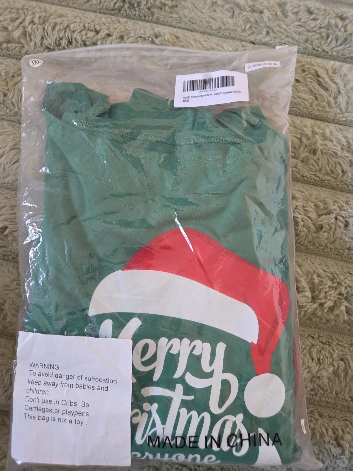 Womens Christmas Longsleeve Pyjamas Set, Unbranded, XXXL, New condition — preloved on SilentSale®