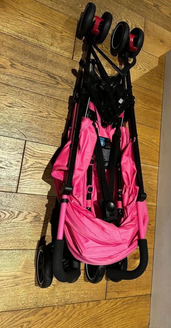 Mothercare Nanu Stroller in a pink patter, Mothercare, One Size, Good condition — preloved on SilentSale®
