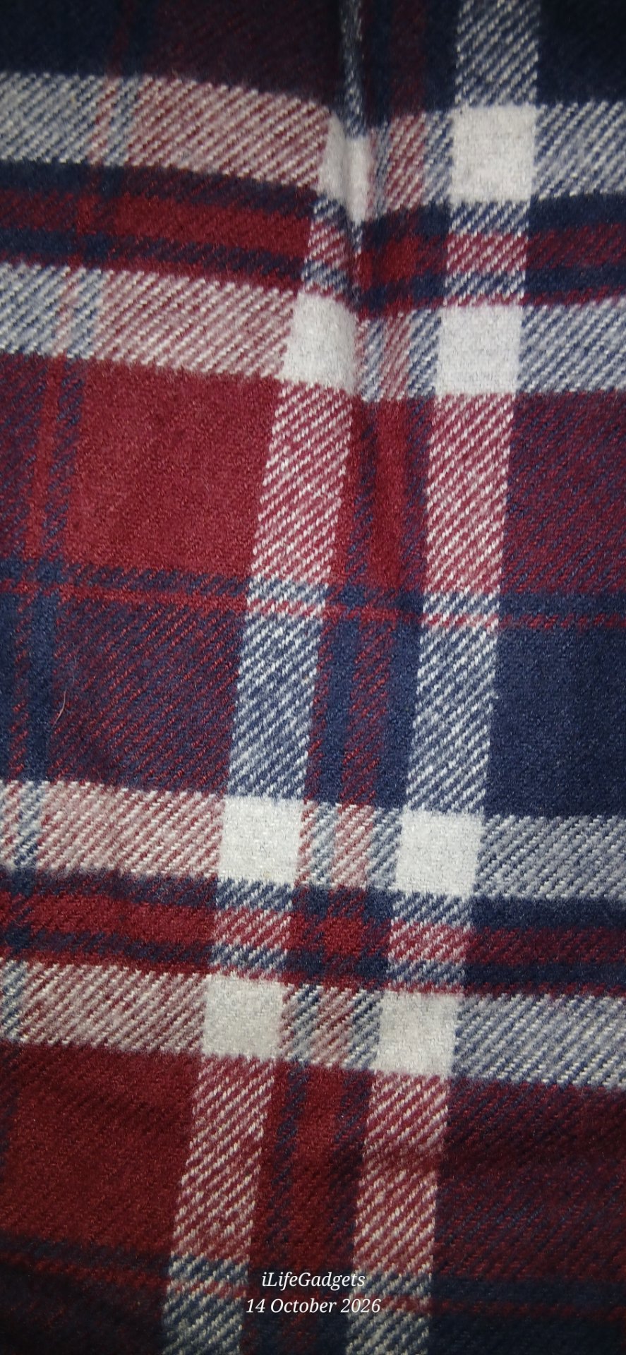 Plaid Tartan Pyjamas in Red, Navy and White, NAVY, 3XL, Excellent condition — preloved on SilentSale®