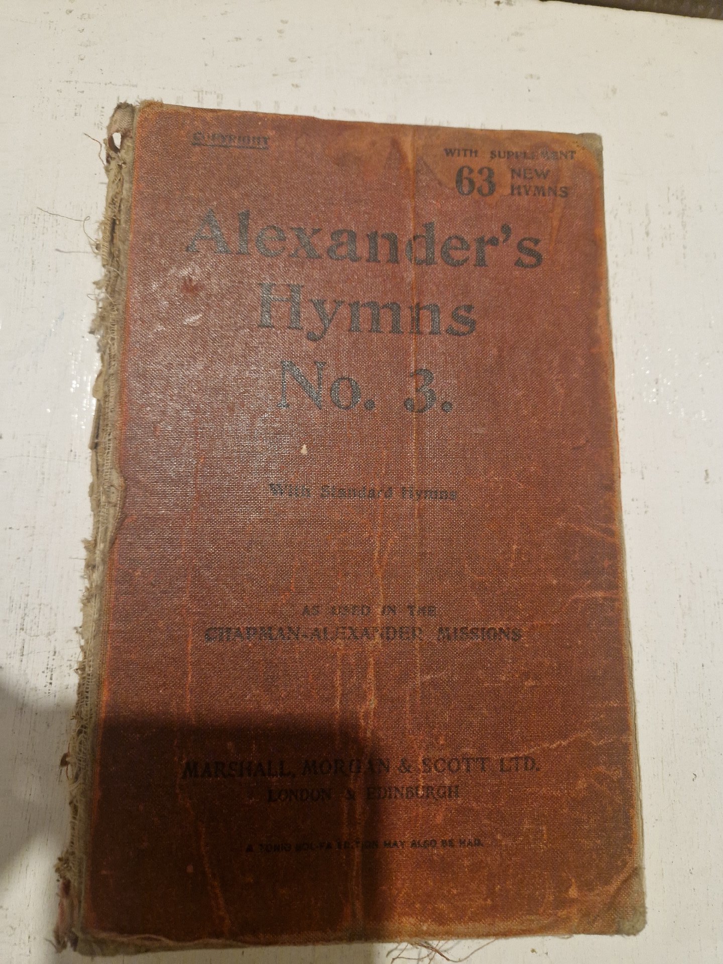 Alexander's Hymns No. 3 Vintage Hymn Book, Alexander, One Size, Fair condition — preloved on SilentSale®