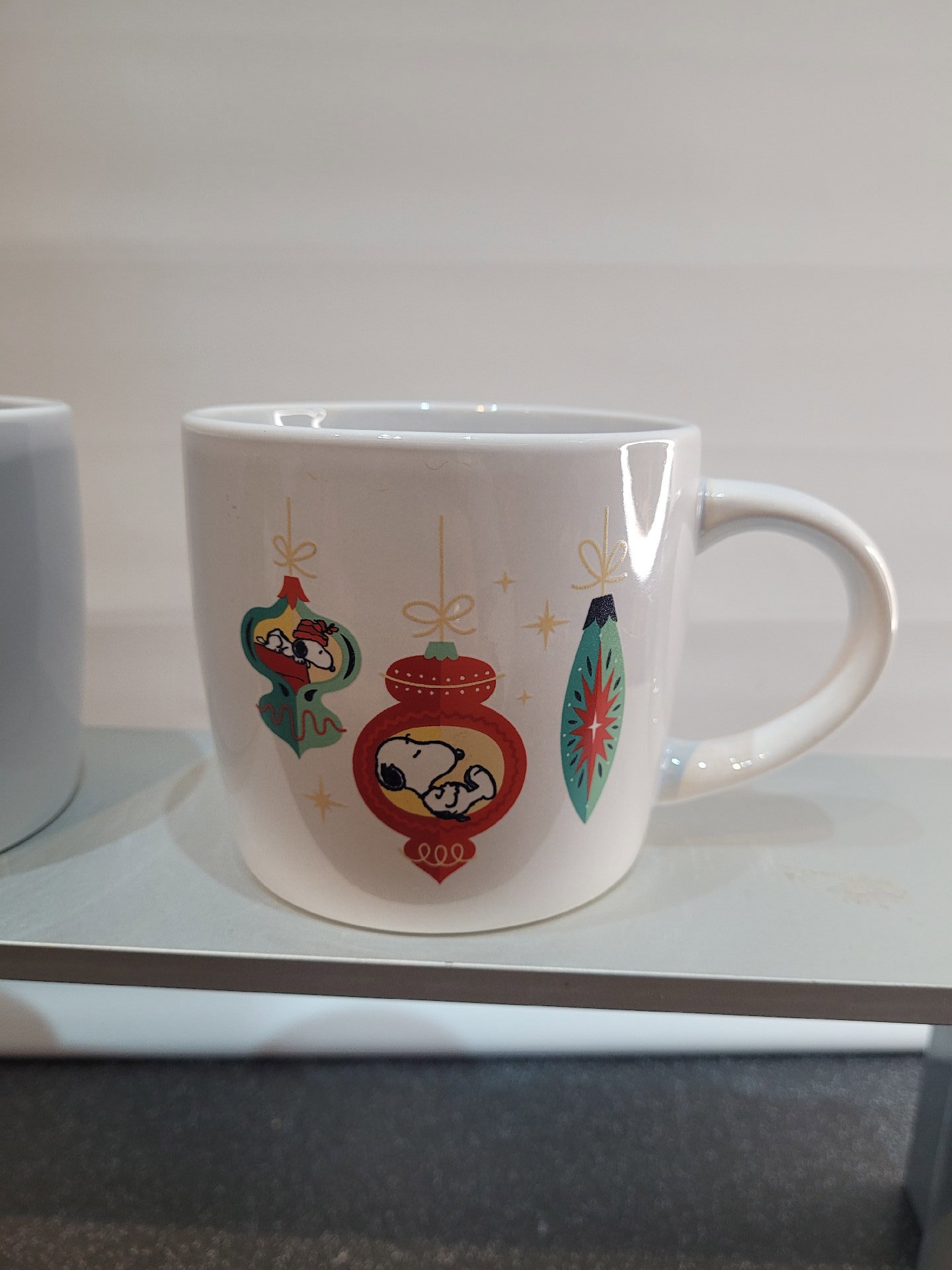 Snoopy Peanuts X 2 Christmas Themed Ceramic Mugs, Snoopy, Medium, Like New condition — preloved on SilentSale®
