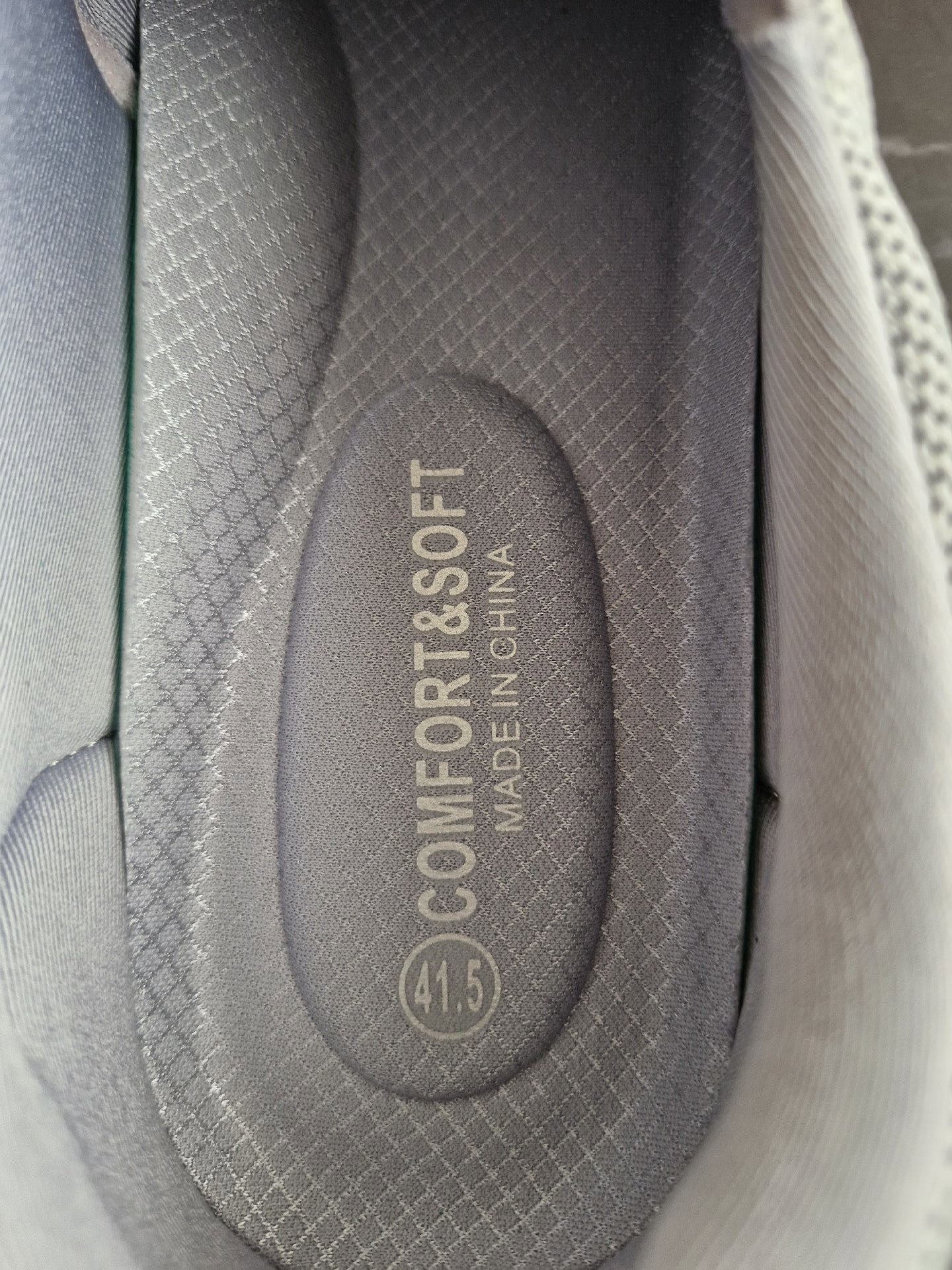 Comfort & Soft Grey Slip On Trainers – UK 7.5, Comfort & Soft, 7.5, New condition — preloved on SilentSale®