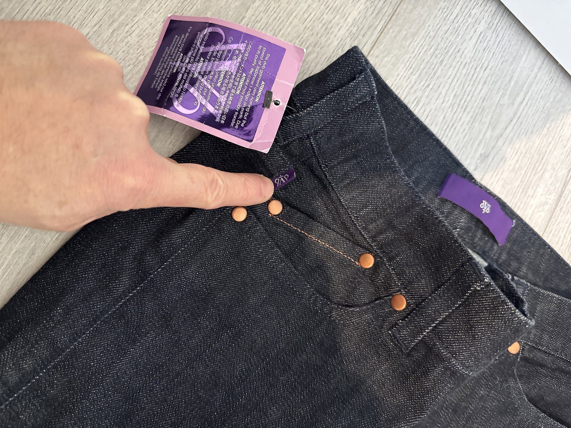 dVb Dark Blue Flared Jeans – W28 L34, Unbranded, W28 L34, New condition — preloved on SilentSale®