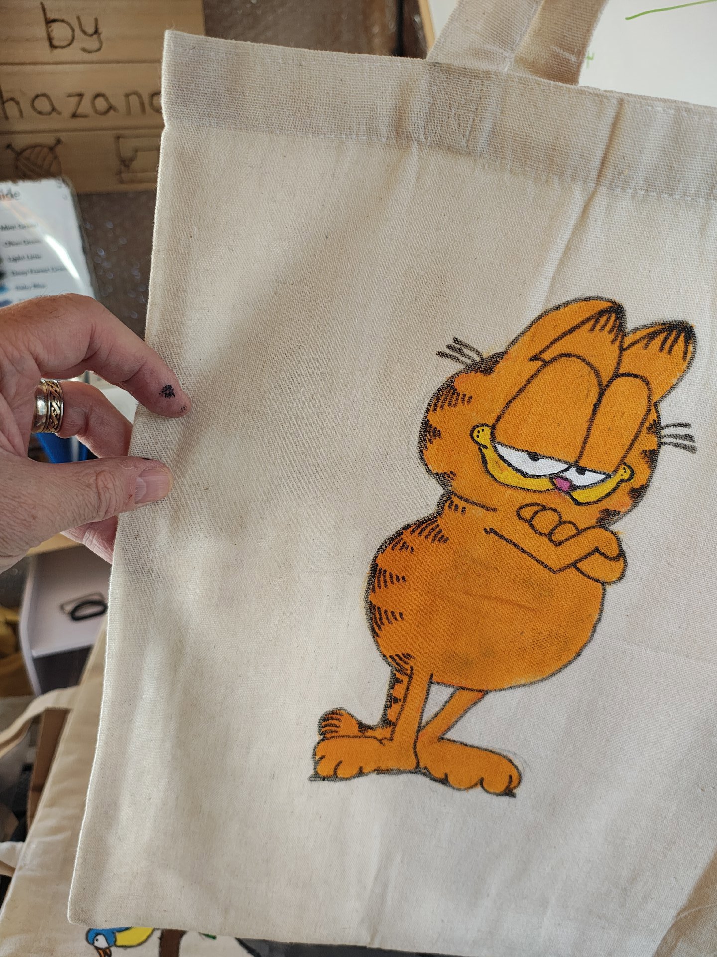 Tote bag with a fun design, Unbranded, Tote, New condition — preloved on SilentSale®