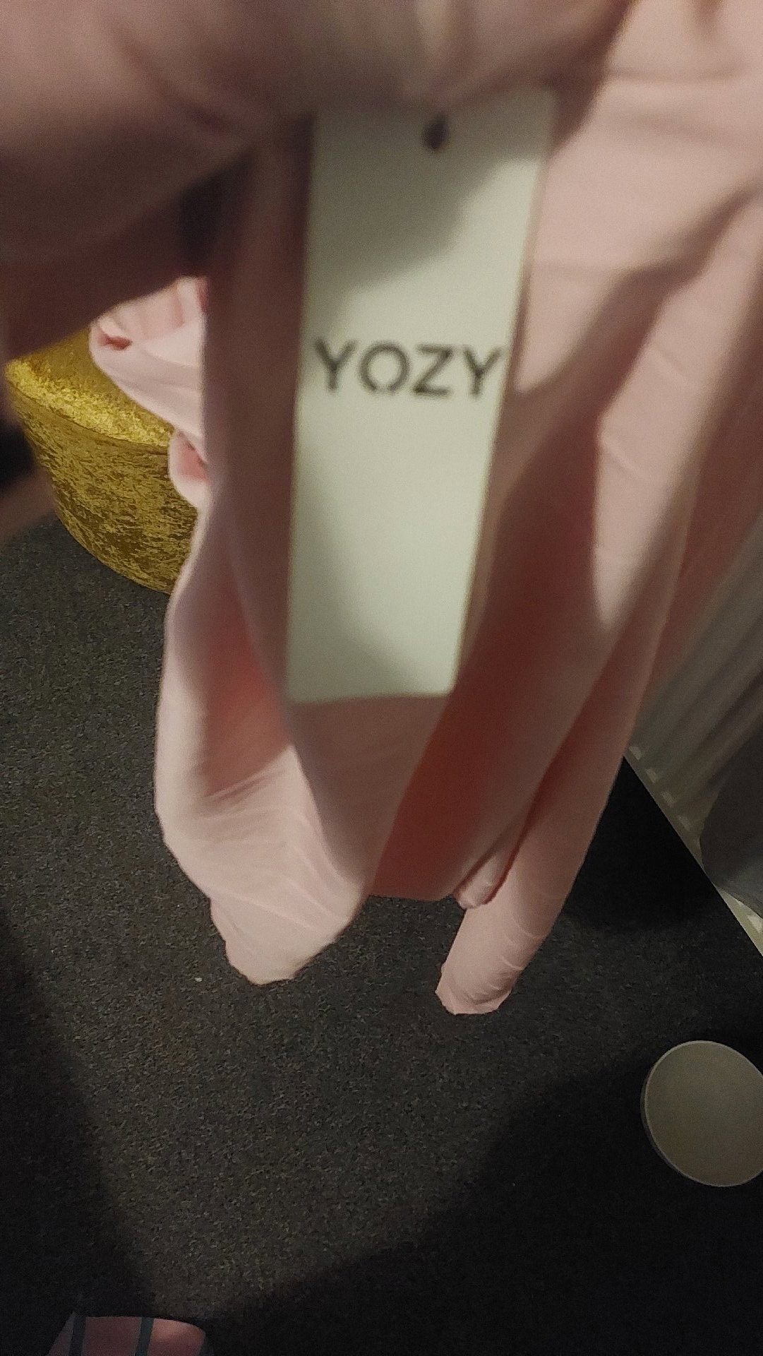 New ladies pink dress , yozy, 10, New condition — preloved on SilentSale®