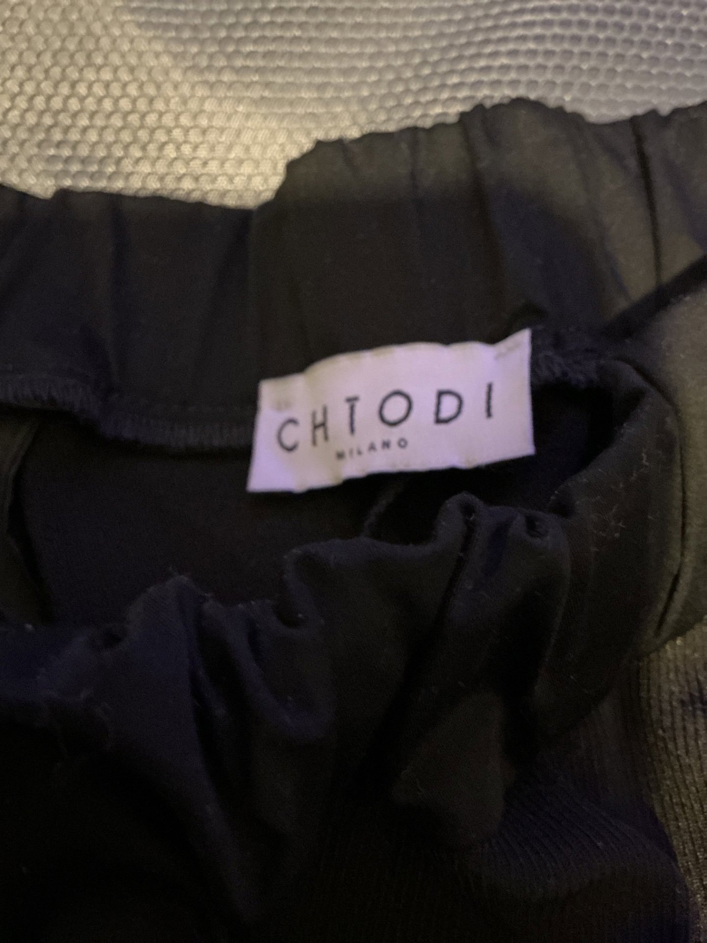 Chiodi Milano Black Pantalone Taylors Trousers – XXL, Chiodi Milano, XXL, New condition — preloved on SilentSale®