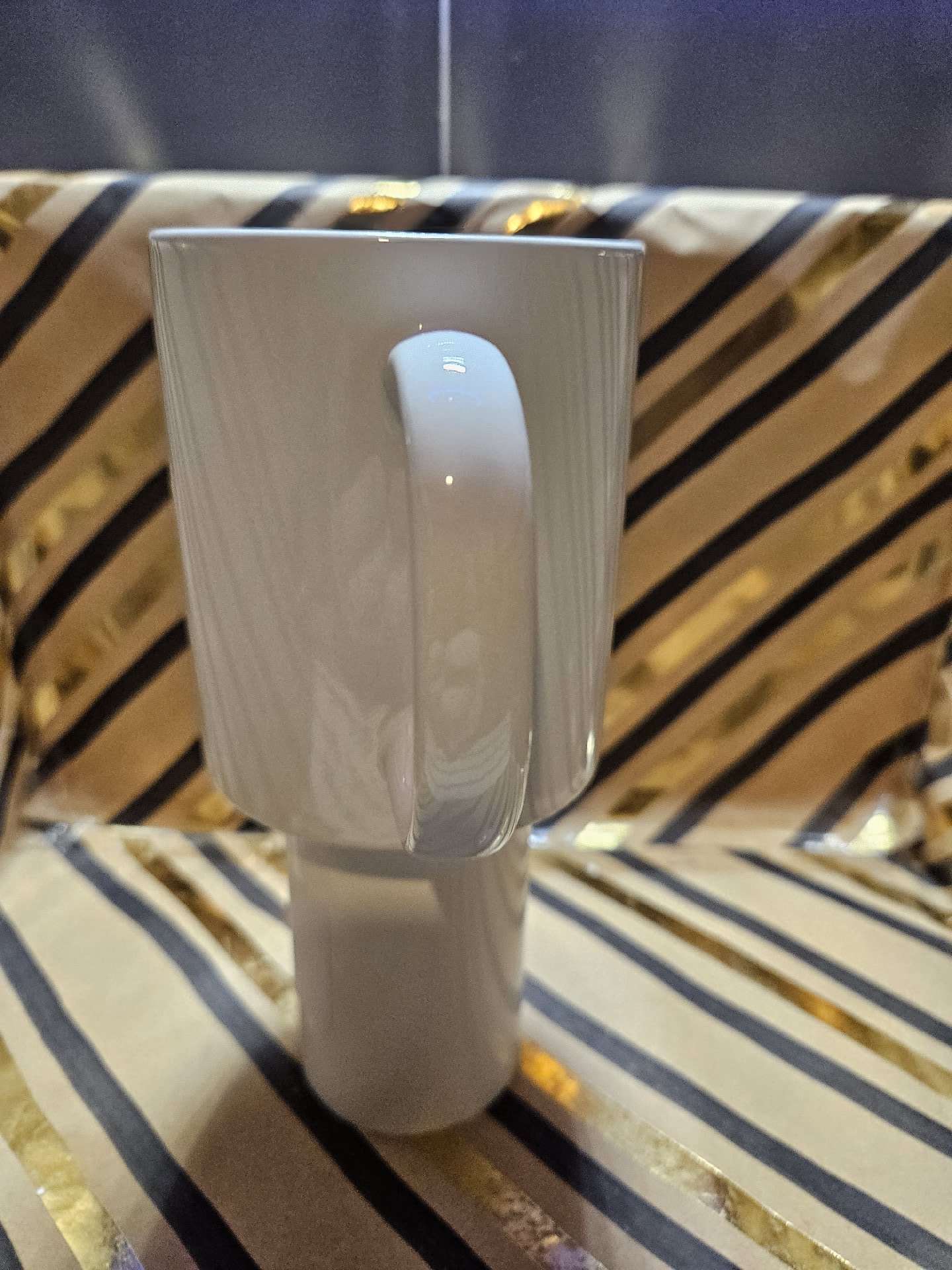 White Ceramic Mug with 'Never Let Anyone Dull Your Sparkle' Print, Unbranded, One Size, New condition — preloved on SilentSale®