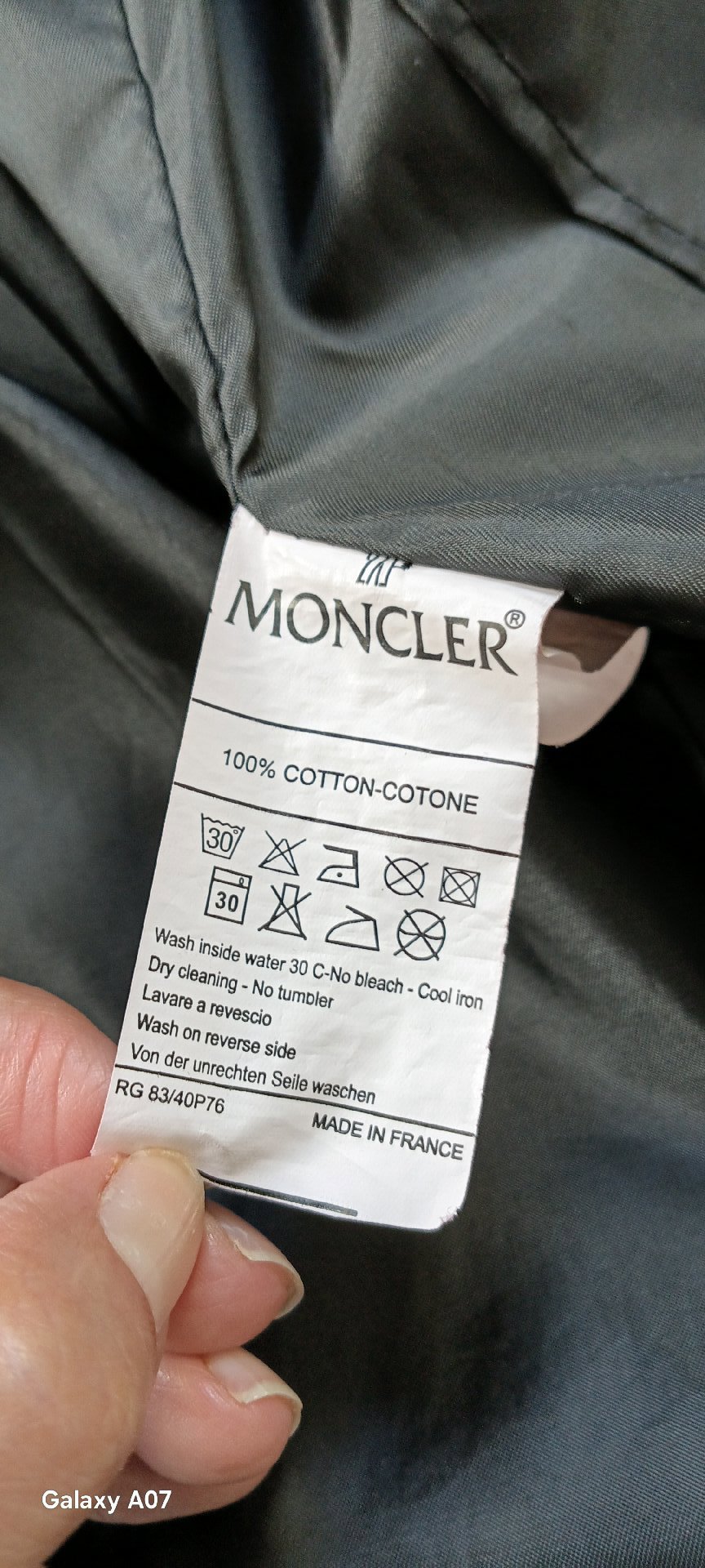 Moncler Red Puffer Jacket, Moncler, XL, Excellent condition — preloved on SilentSale®