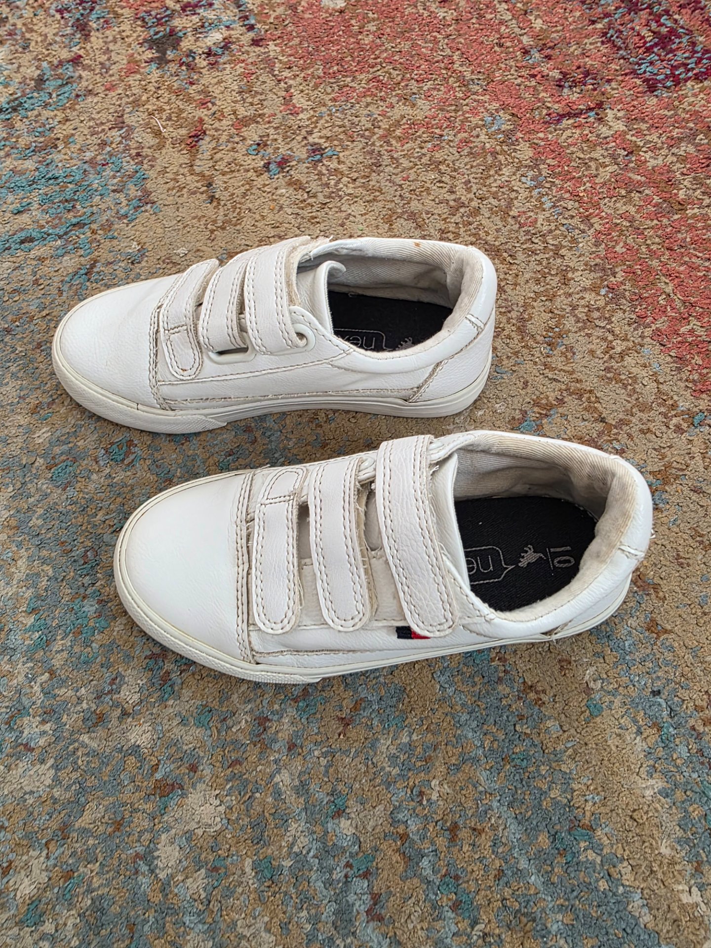 Next White Velcro Strap Trainers – UK Size 10, Next, 10, Good condition — preloved on SilentSale®