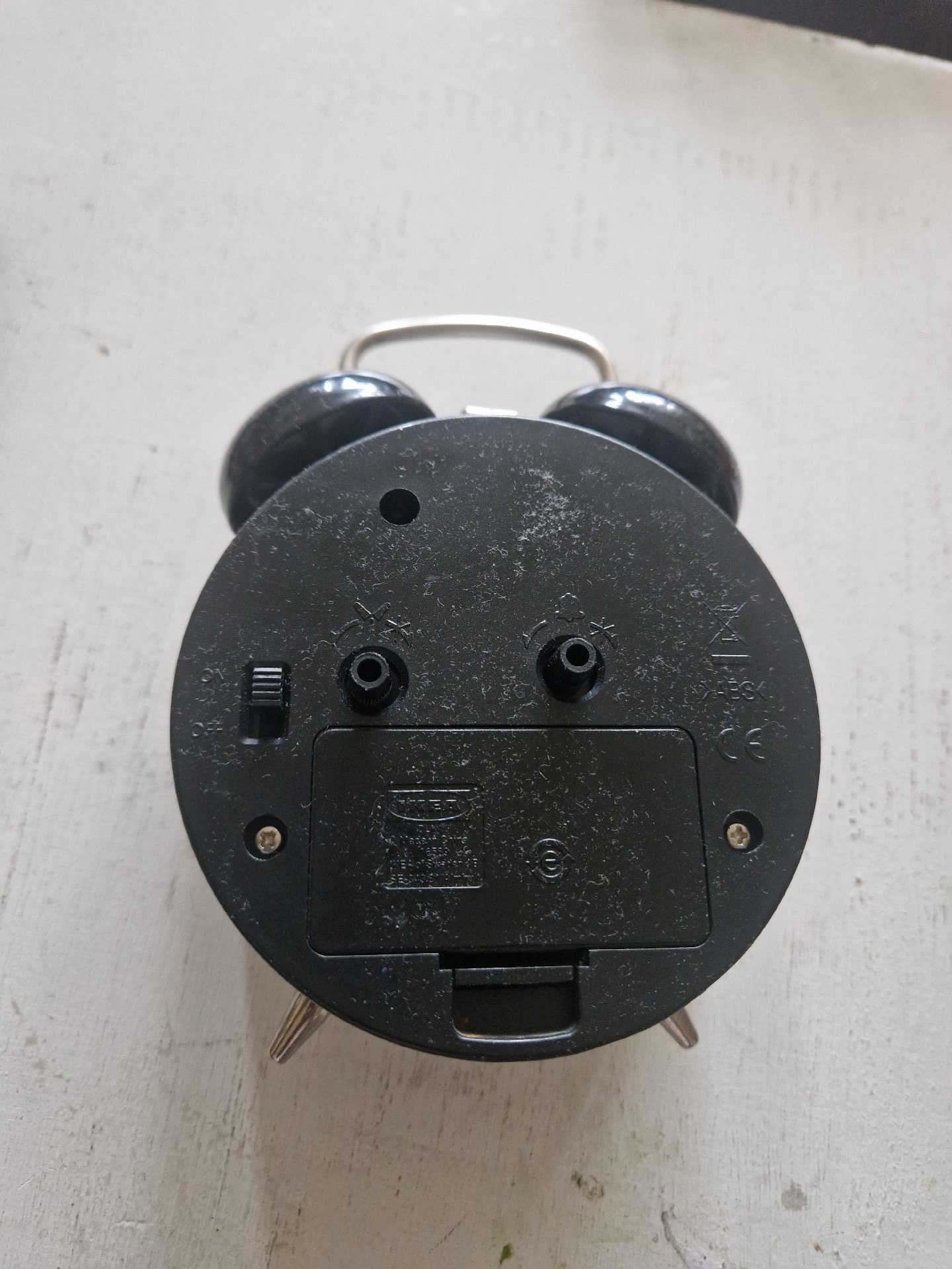 Vintage Black Twin Bell Alarm Clock, Other, Small, Excellent condition — preloved on SilentSale®