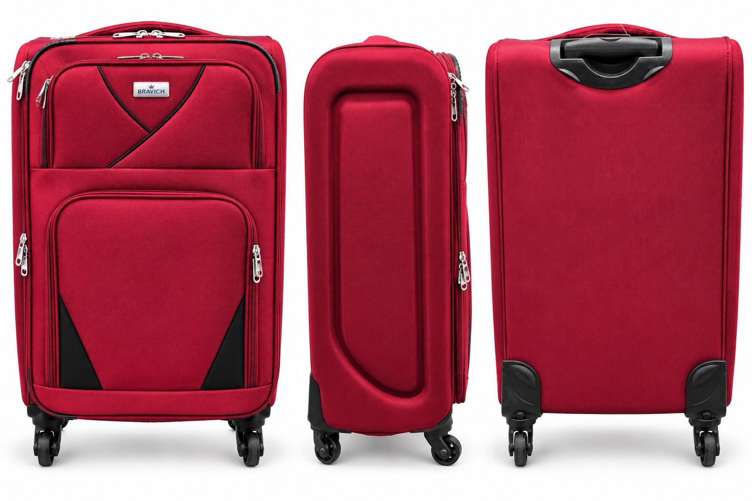 26 inche medium size expendable soft shell suitcase , bravich, Medium, New condition — preloved on SilentSale®