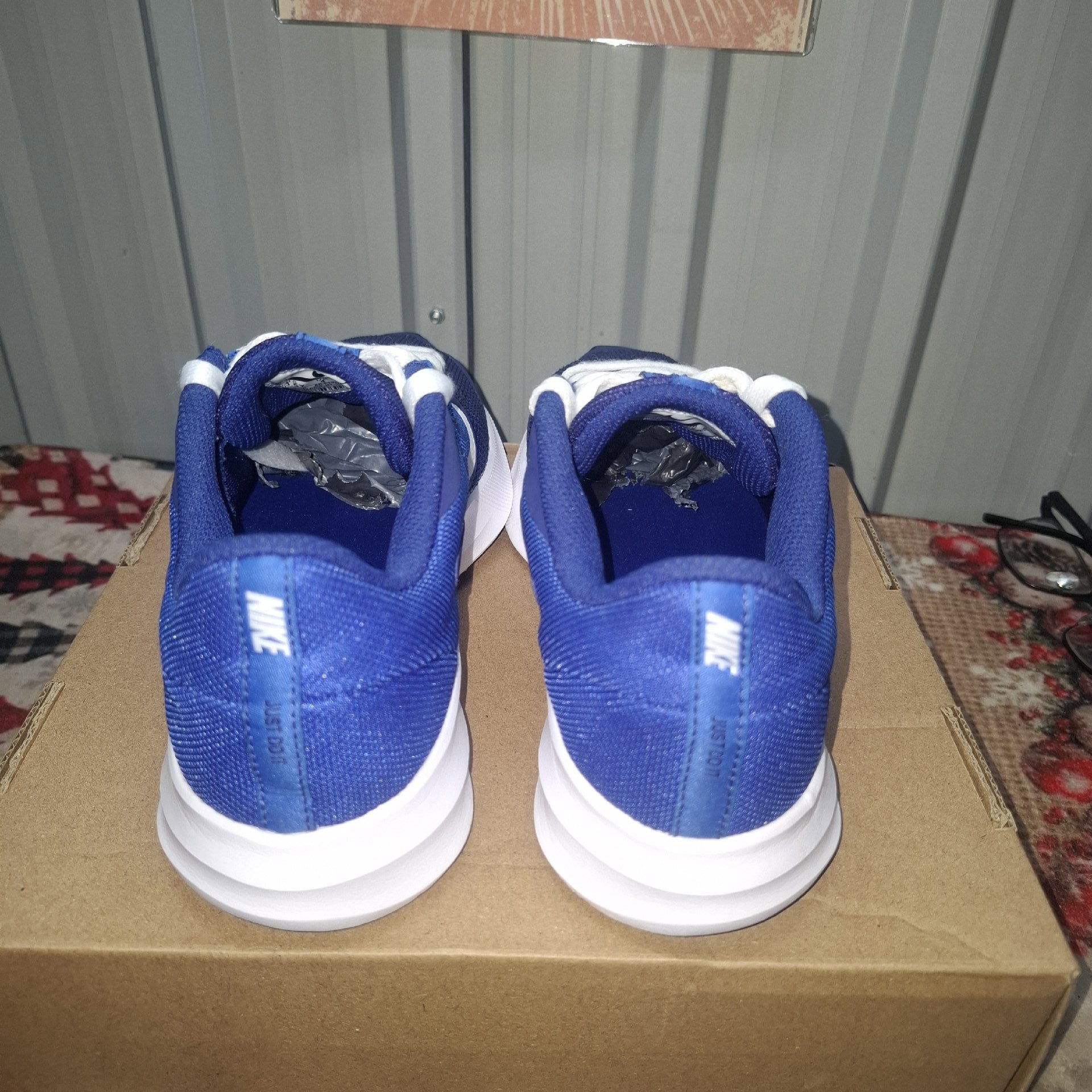 Nike Blue Kids Trainers UK 4 / US 4.5Y, Nike, 5, Excellent condition — preloved on SilentSale®
