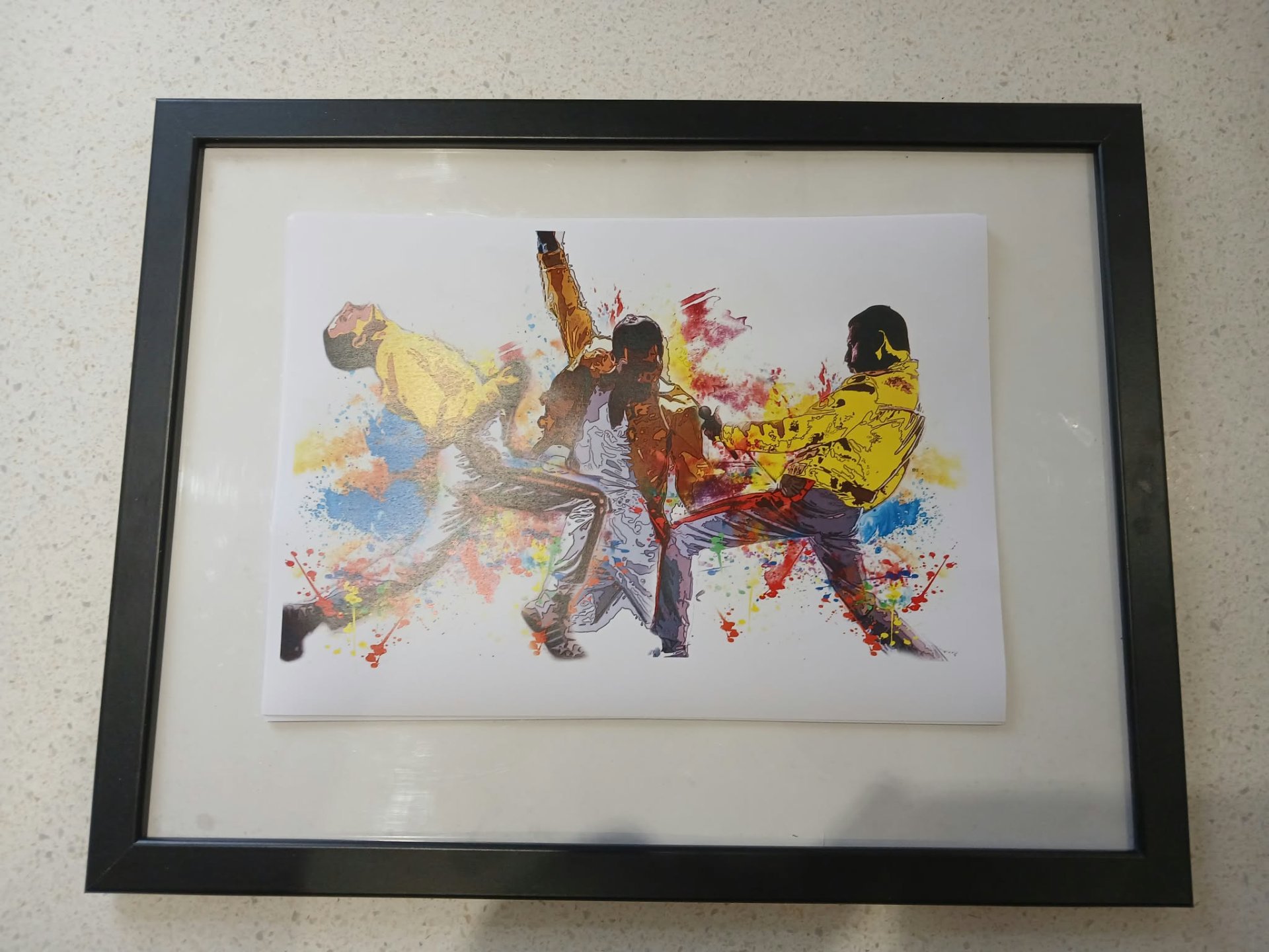 Queen Band Freddie Mercury Art Prints  4 A4 SET Artwork, Mercury, One Size, New condition — preloved on SilentSale®