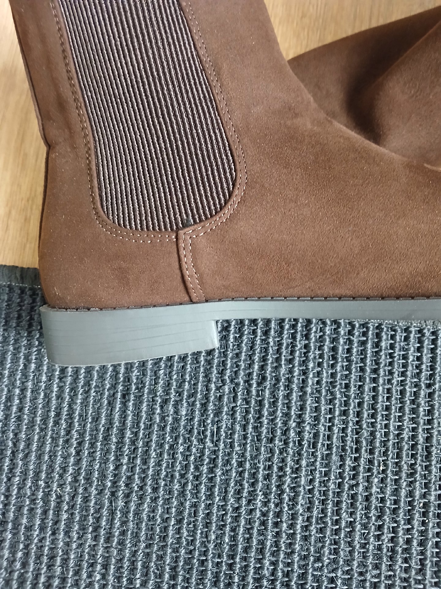 Brown Suede Chelsea Ankle Boots, Primark, 6, Excellent condition — preloved on SilentSale®