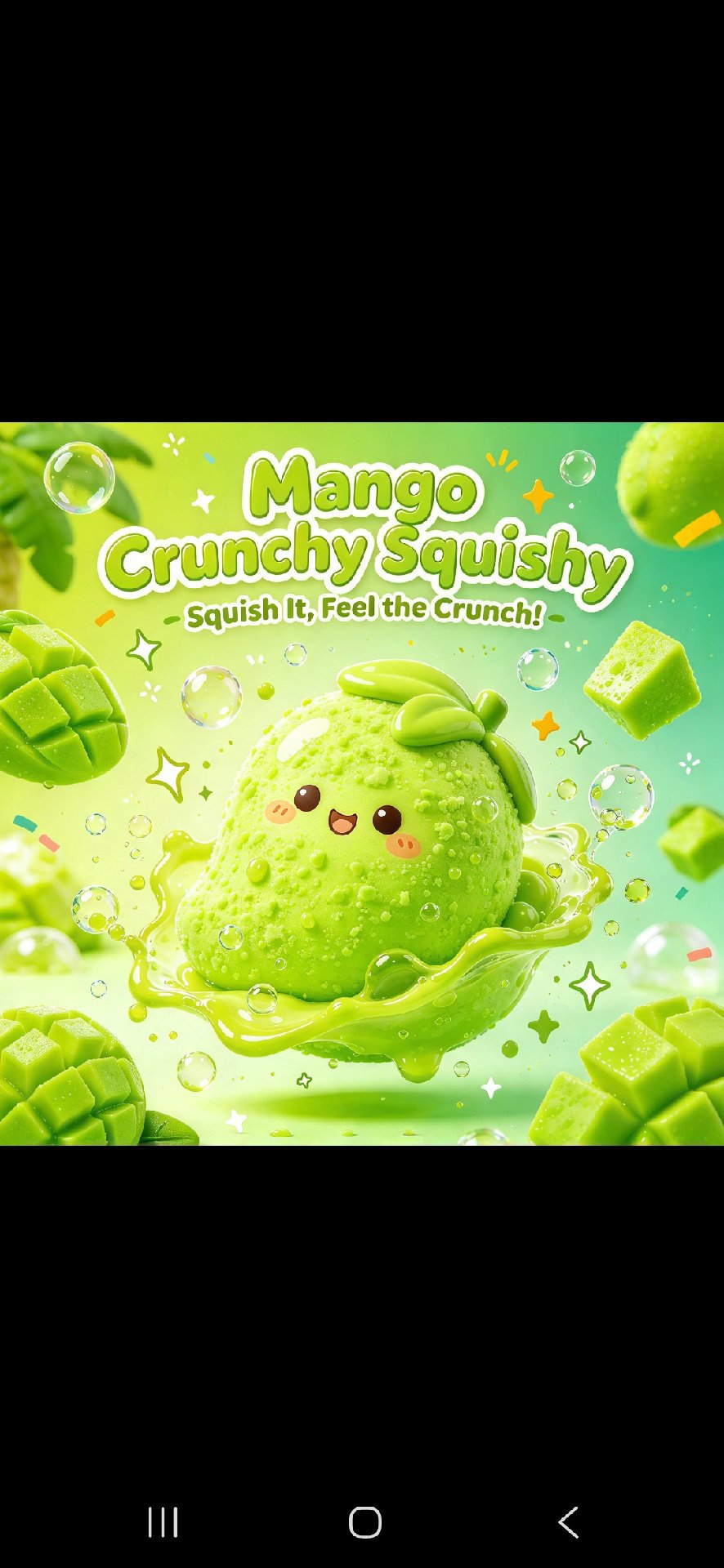 Squishy crunchy mango, Yummy, One Size, New condition — preloved on SilentSale®