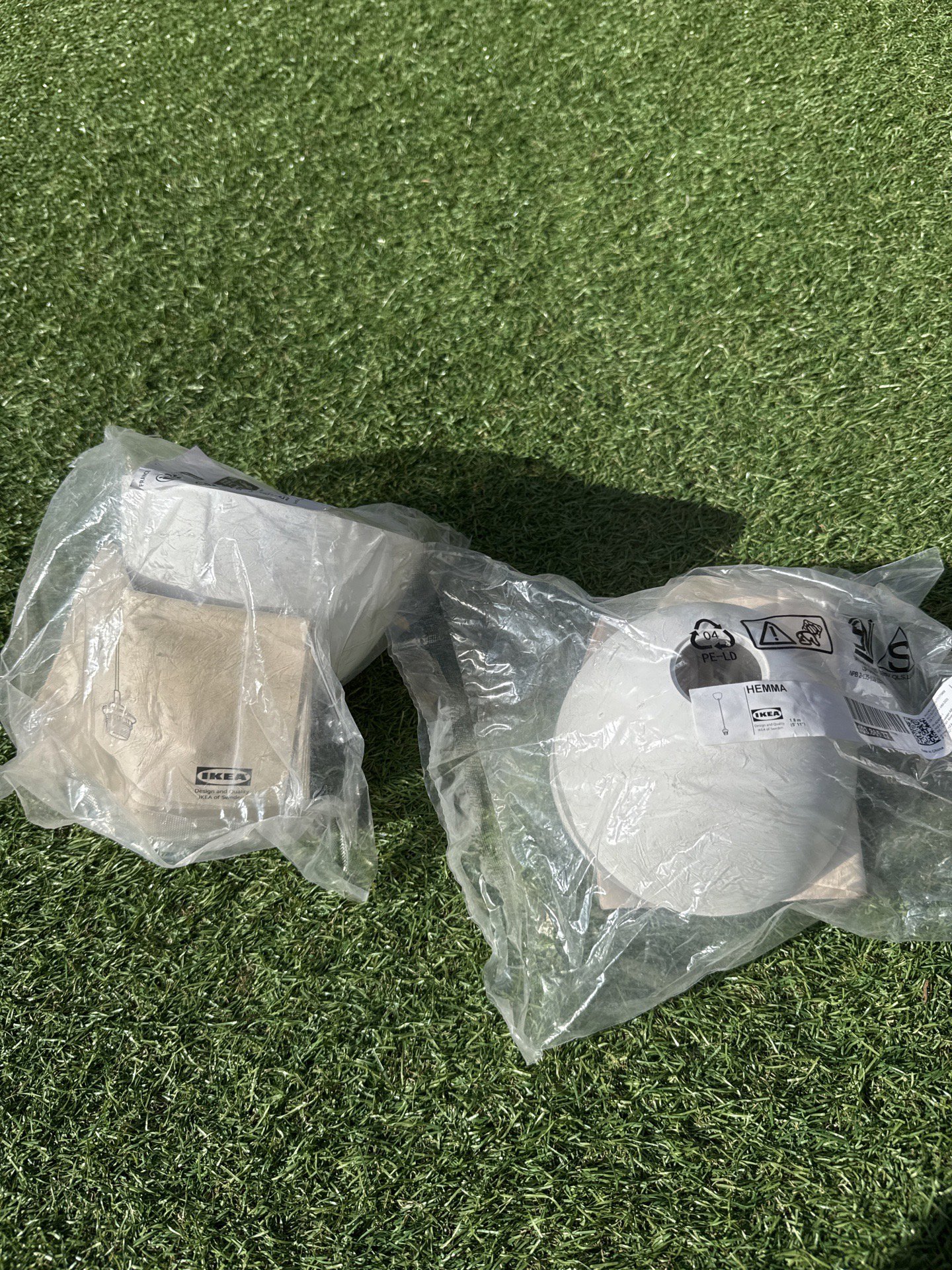 IKEA HEKTAR White Pendant Lamp Shades, Set of 2, IKEA, One Size, New condition — preloved on SilentSale®