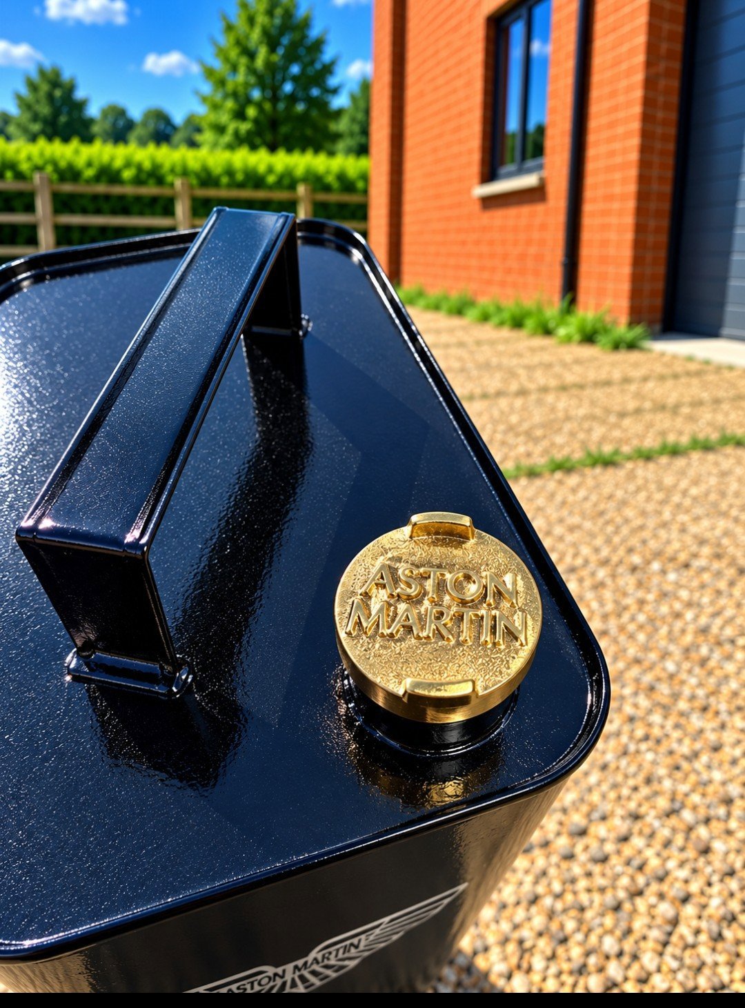 New Reproduction Aston Martin Metal Petrol Can – Garage, Mancave Decor, Aston Martin, Medium, New condition — preloved on SilentSale®