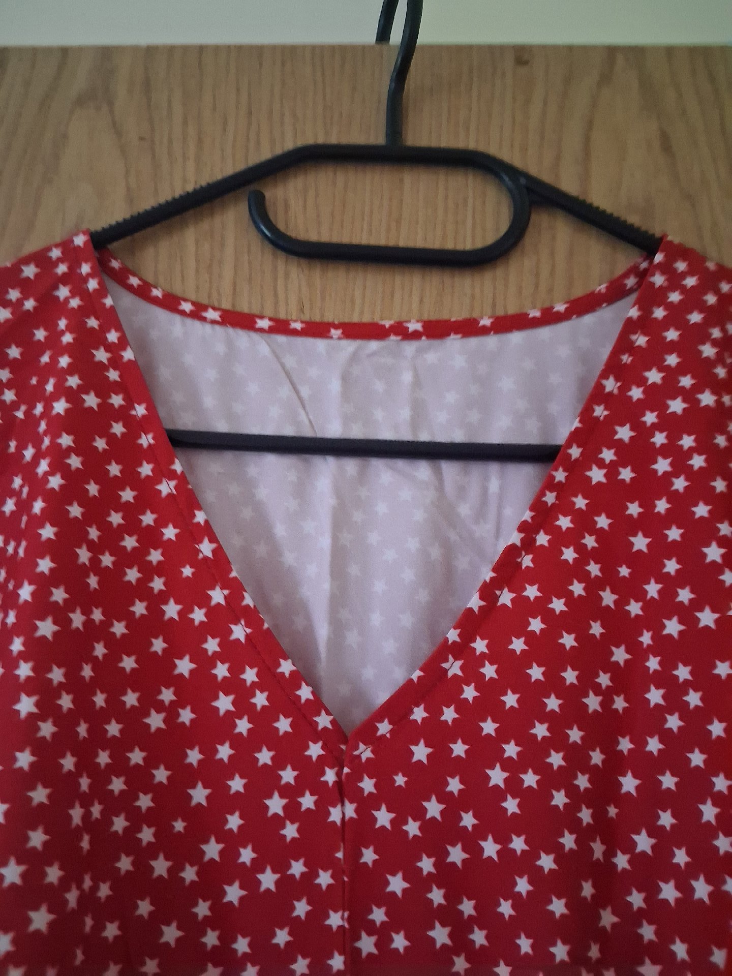 Red Star Print Maxi Dress, Unbranded, 10, Excellent condition — preloved on SilentSale®