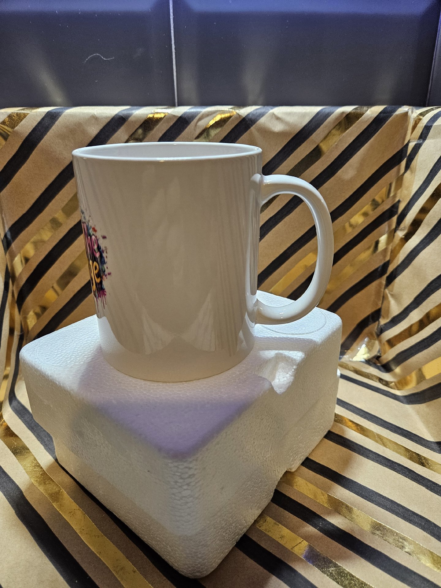 Ceramic Mug with 'Be The Change' Print, Unbranded, One Size, New condition — preloved on SilentSale®