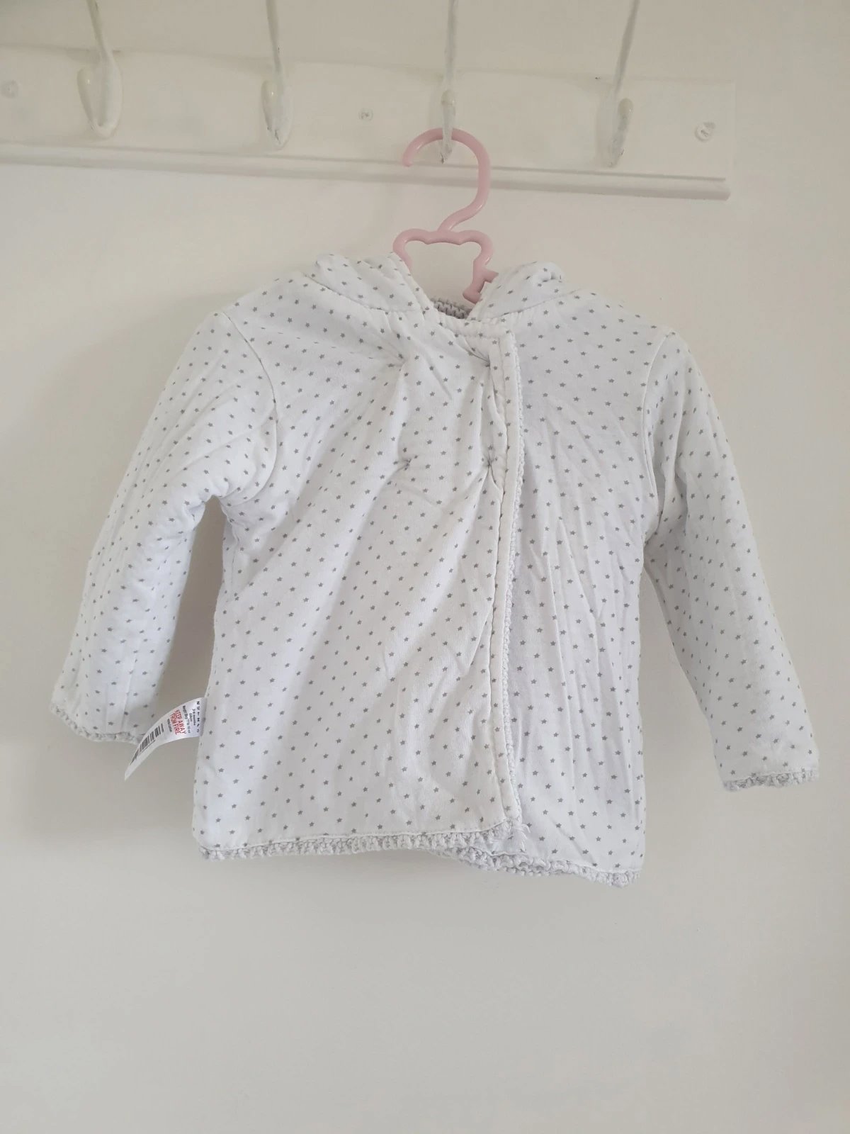 Winter hoodie, Nutmeg, 3-6 months / 62 cm, New condition — preloved on SilentSale®