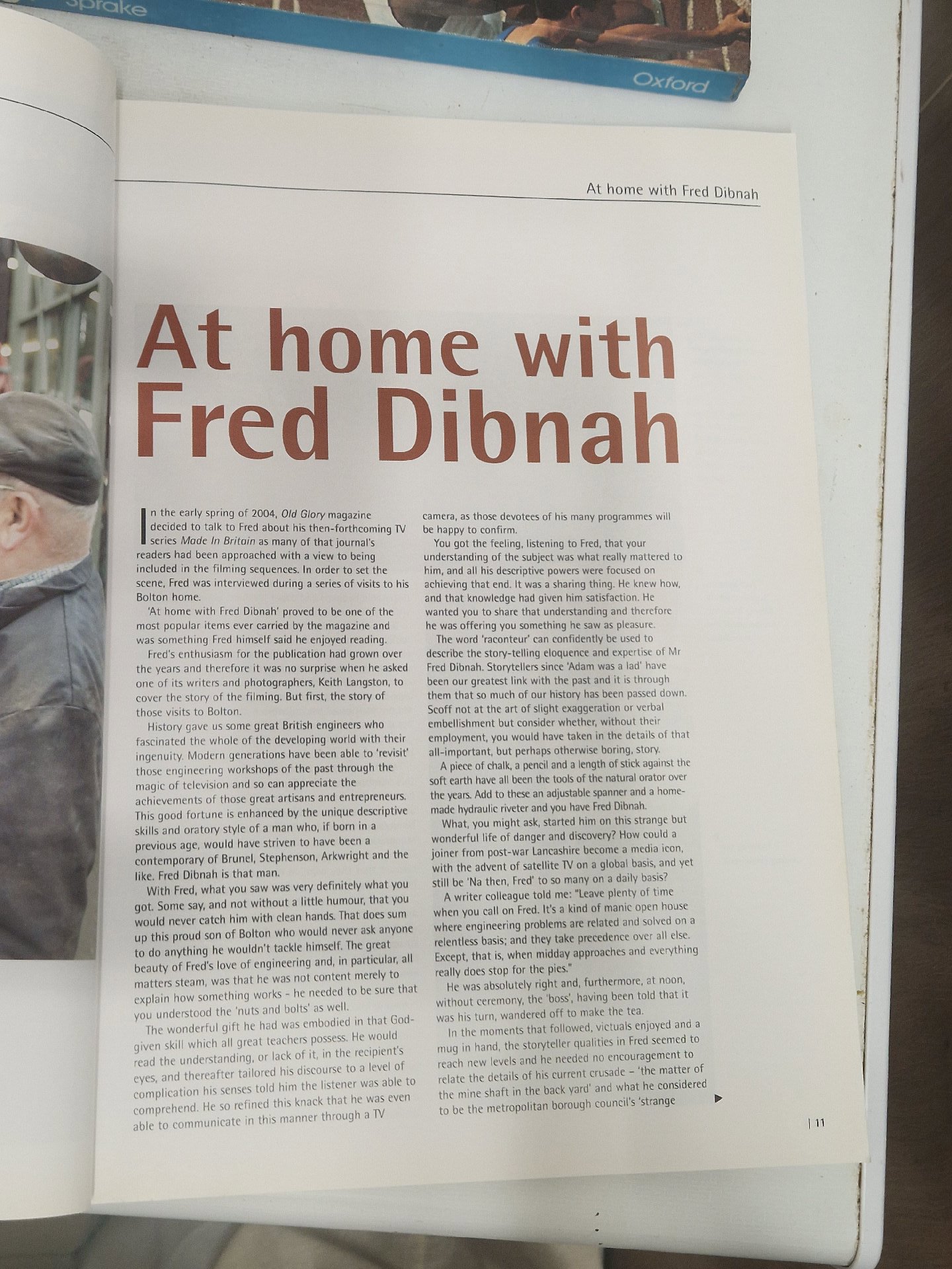Book titled 'Fred Dibnah Remembered: The Life & Times of a Great Briton' by Keith Langston, Fred, One Size, Good condition — preloved on SilentSale®