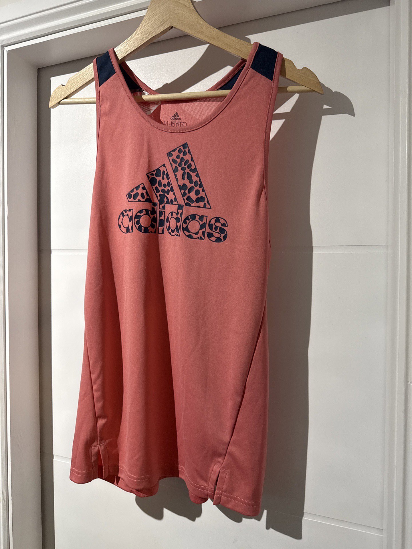 Adidas Pink Sports Vest Top – Age 14-15 Y / 170 cm, Adidas, 14-15 Y / 170 cm, Like New condition — preloved on SilentSale®